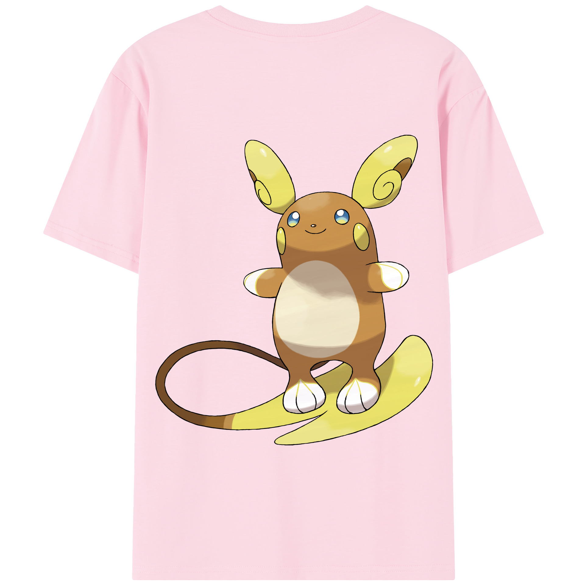 （画像用） ポケットモンスター Pokémon 綿100％半袖Tシャツ（背面プリント）