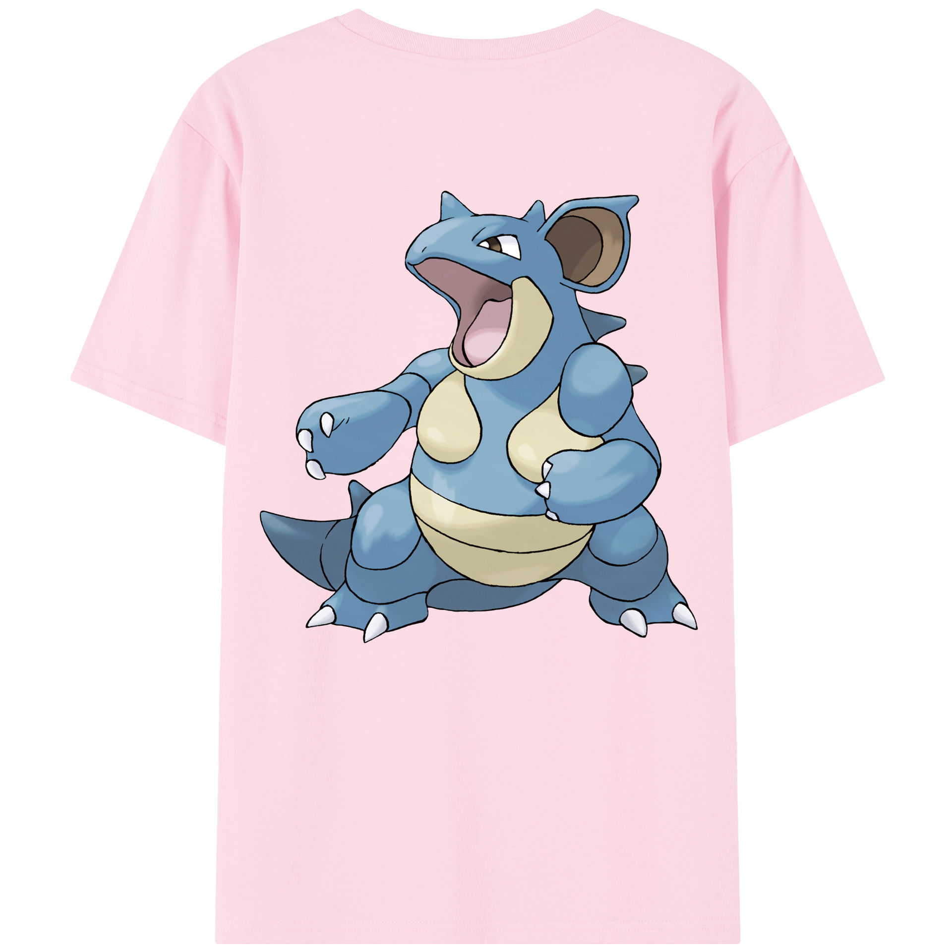 （画像用） ポケットモンスター Pokémon 綿100％半袖Tシャツ（背面プリント）