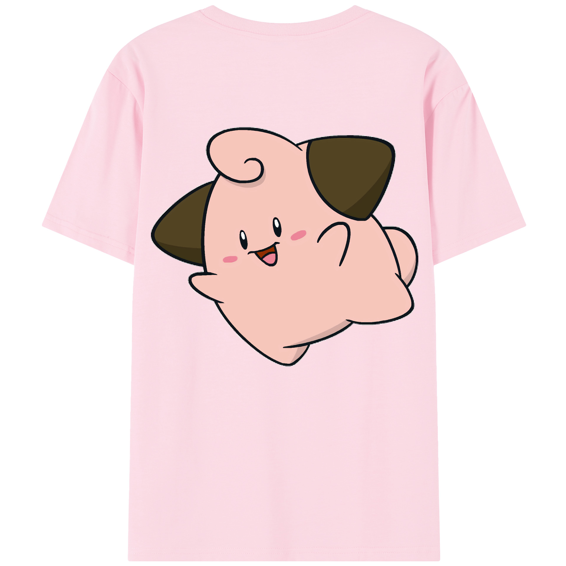 （画像用） ポケットモンスター Pokémon 綿100％半袖Tシャツ（背面プリント）