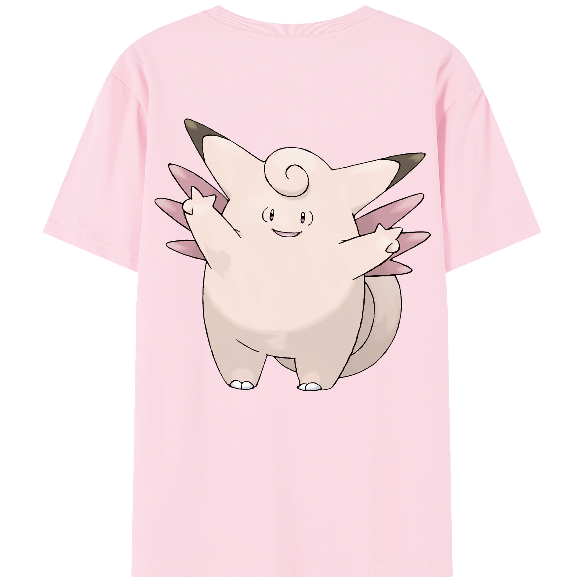 （画像用） ポケットモンスター Pokémon 綿100％半袖Tシャツ（背面プリント）