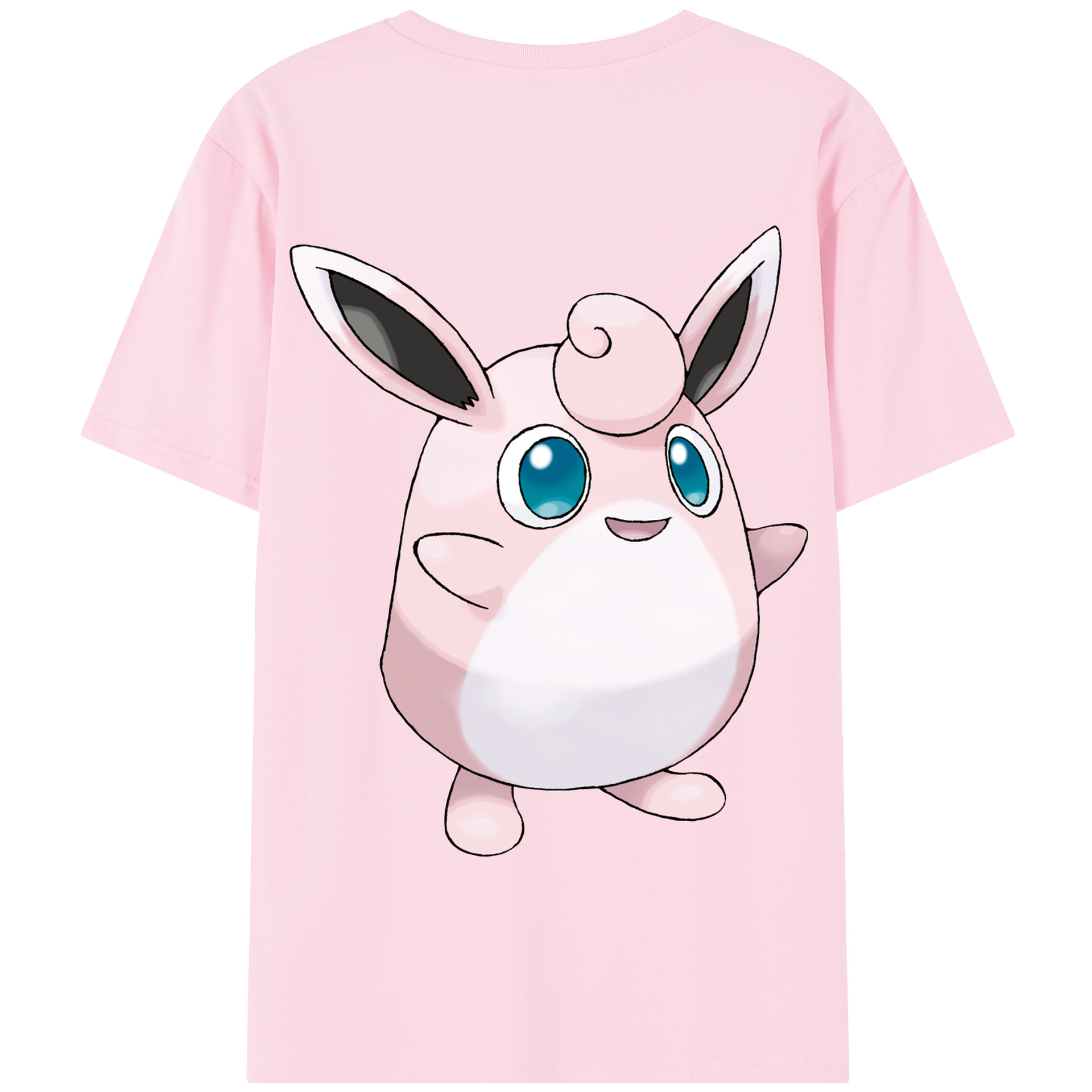 （画像用） ポケットモンスター Pokémon 綿100％半袖Tシャツ（背面プリント）