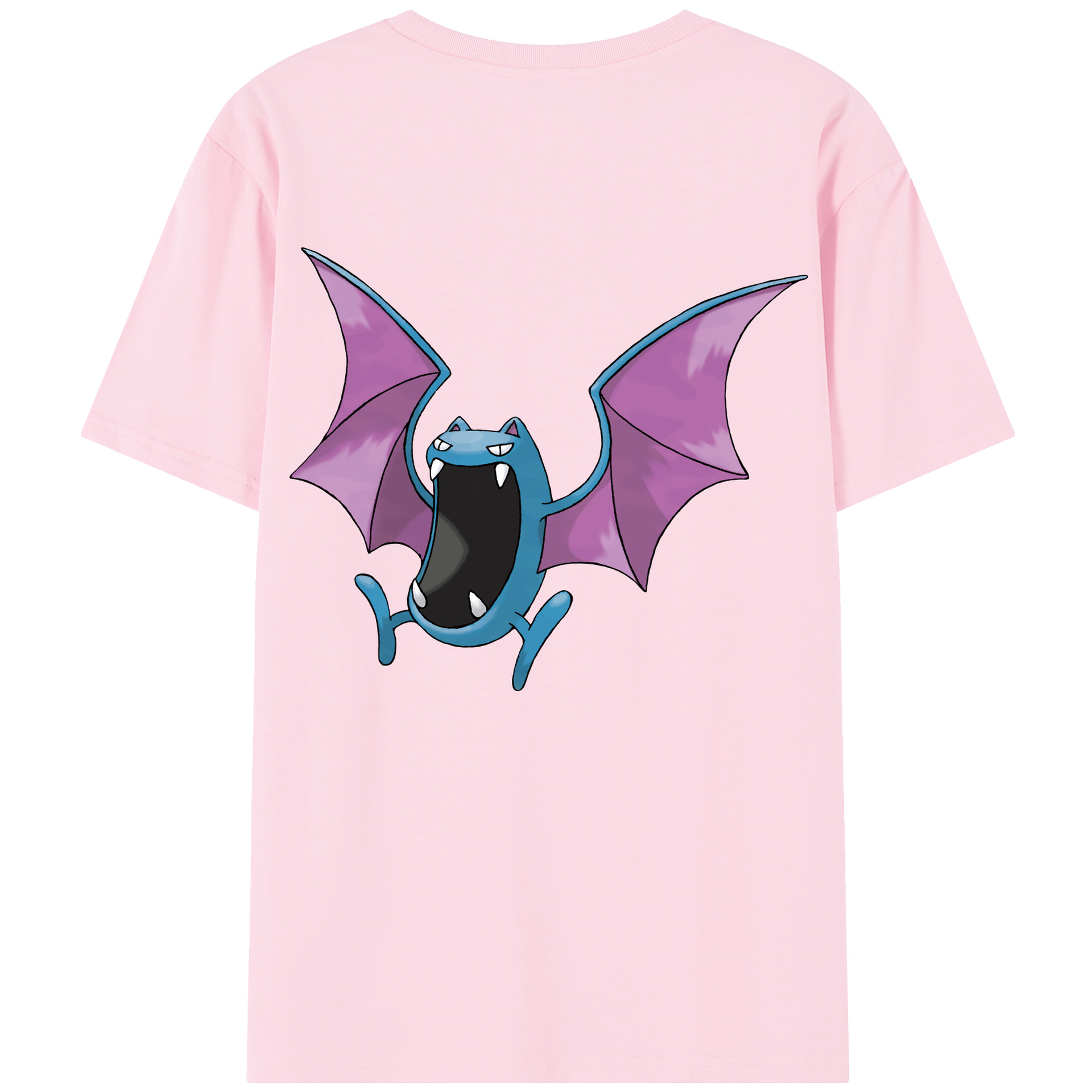 （画像用） ポケットモンスター Pokémon 綿100％半袖Tシャツ（背面プリント）