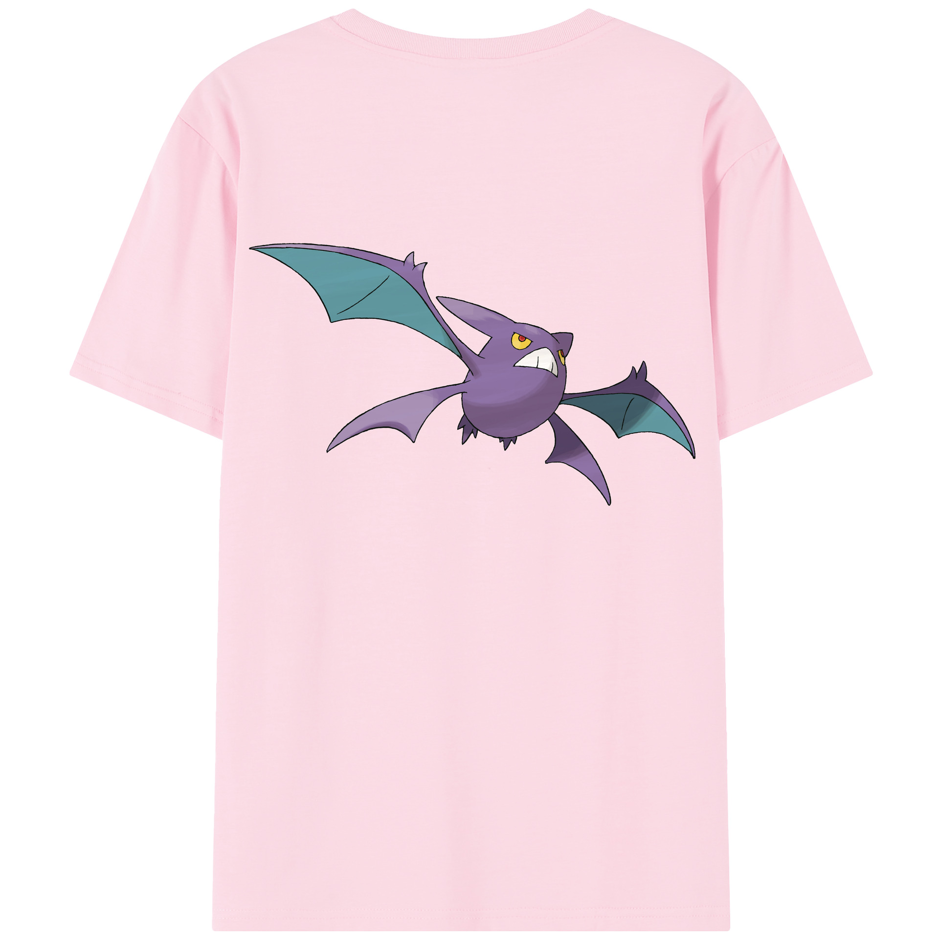 （画像用） ポケットモンスター Pokémon 綿100％半袖Tシャツ（背面プリント）