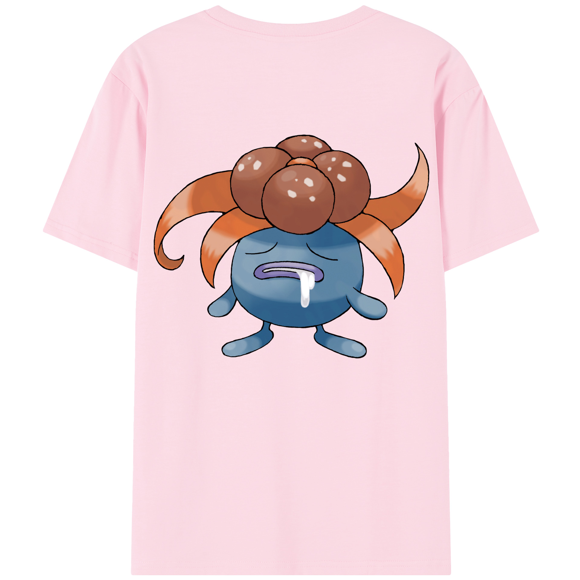 （画像用） ポケットモンスター Pokémon 綿100％半袖Tシャツ（背面プリント）