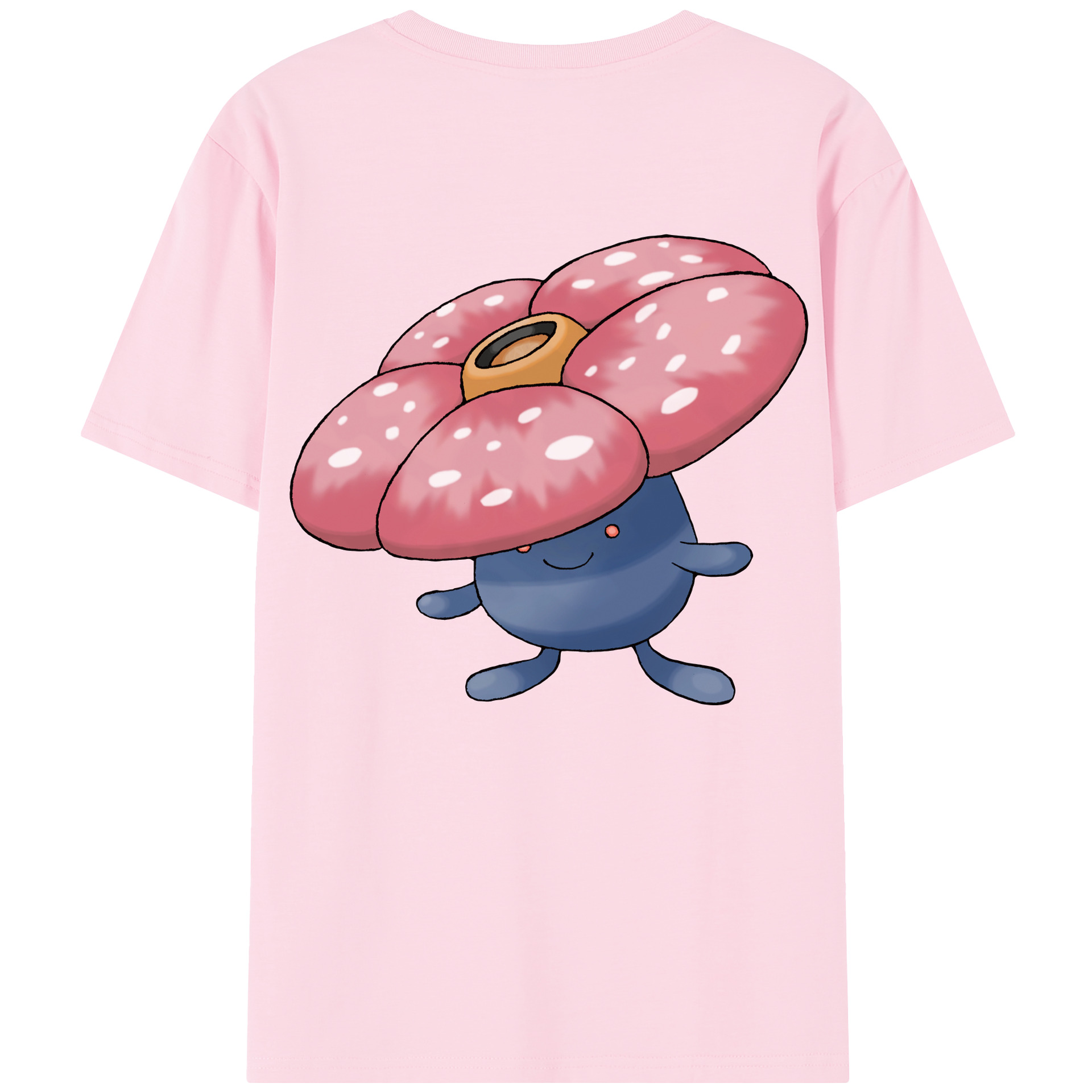 （画像用） ポケットモンスター Pokémon 綿100％半袖Tシャツ（背面プリント）