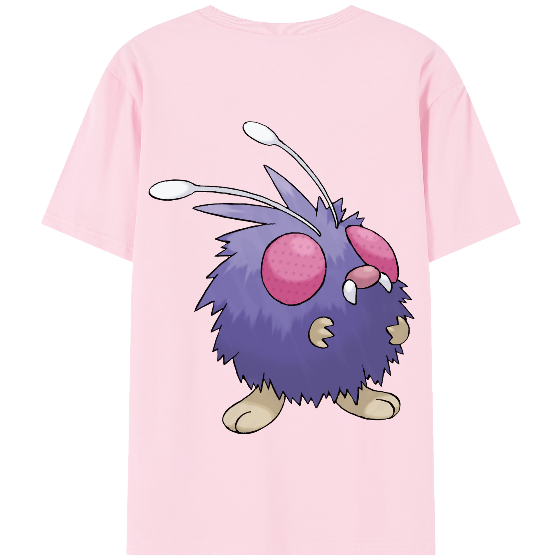 （画像用） ポケットモンスター Pokémon 綿100％半袖Tシャツ（背面プリント）