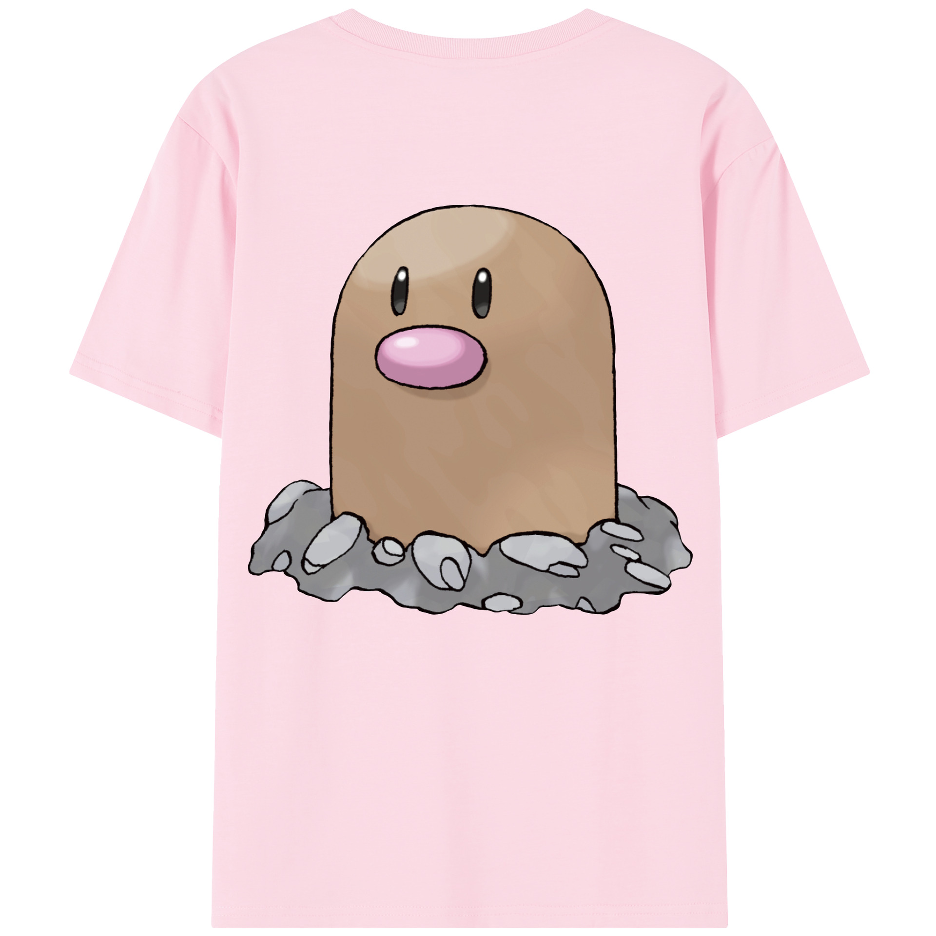 （画像用） ポケットモンスター Pokémon 綿100％半袖Tシャツ（背面プリント）