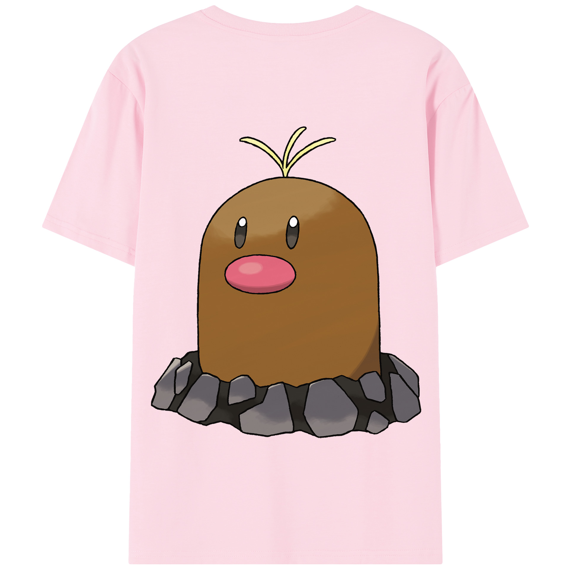 （画像用） ポケットモンスター Pokémon 綿100％半袖Tシャツ（背面プリント）