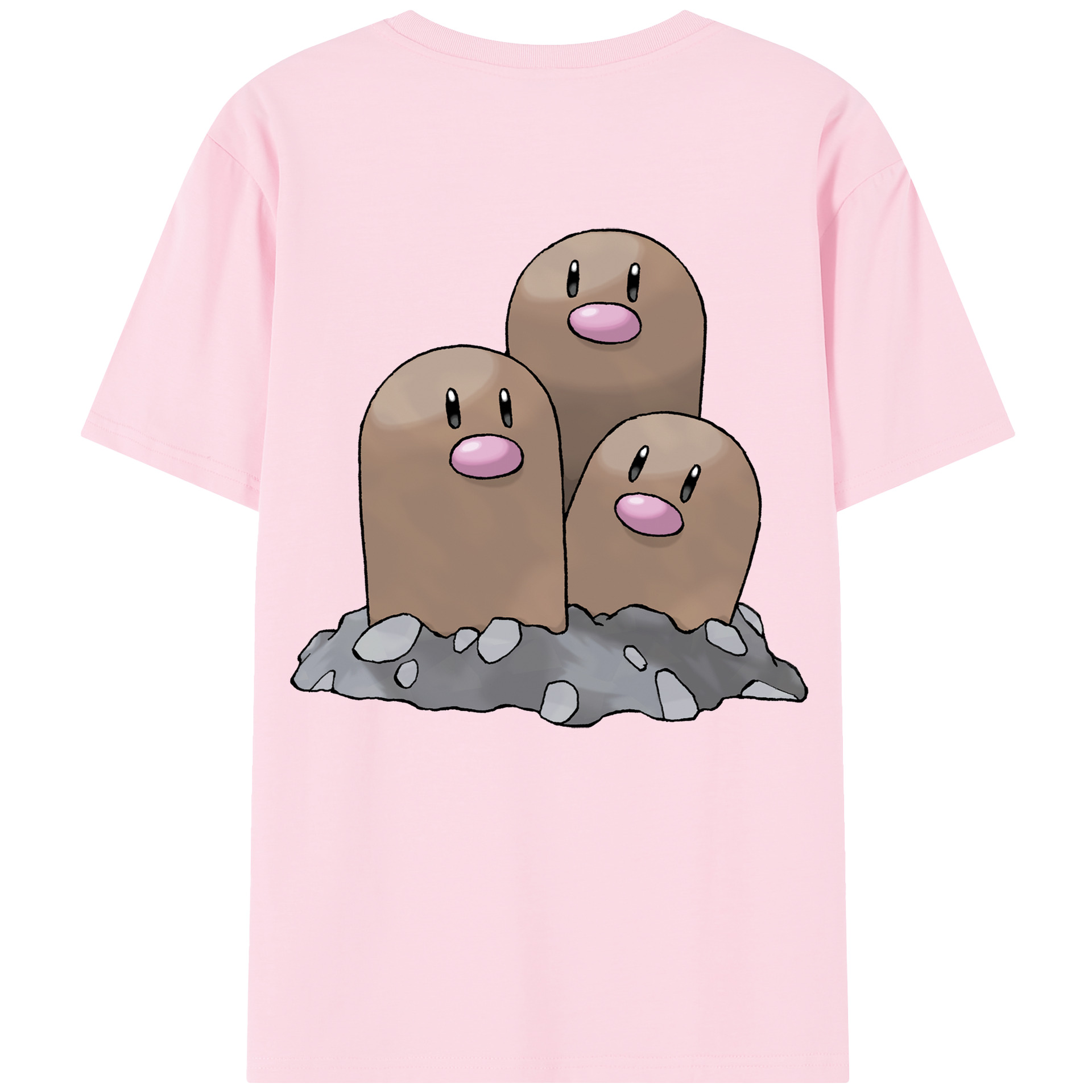 （画像用） ポケットモンスター Pokémon 綿100％半袖Tシャツ（背面プリント）
