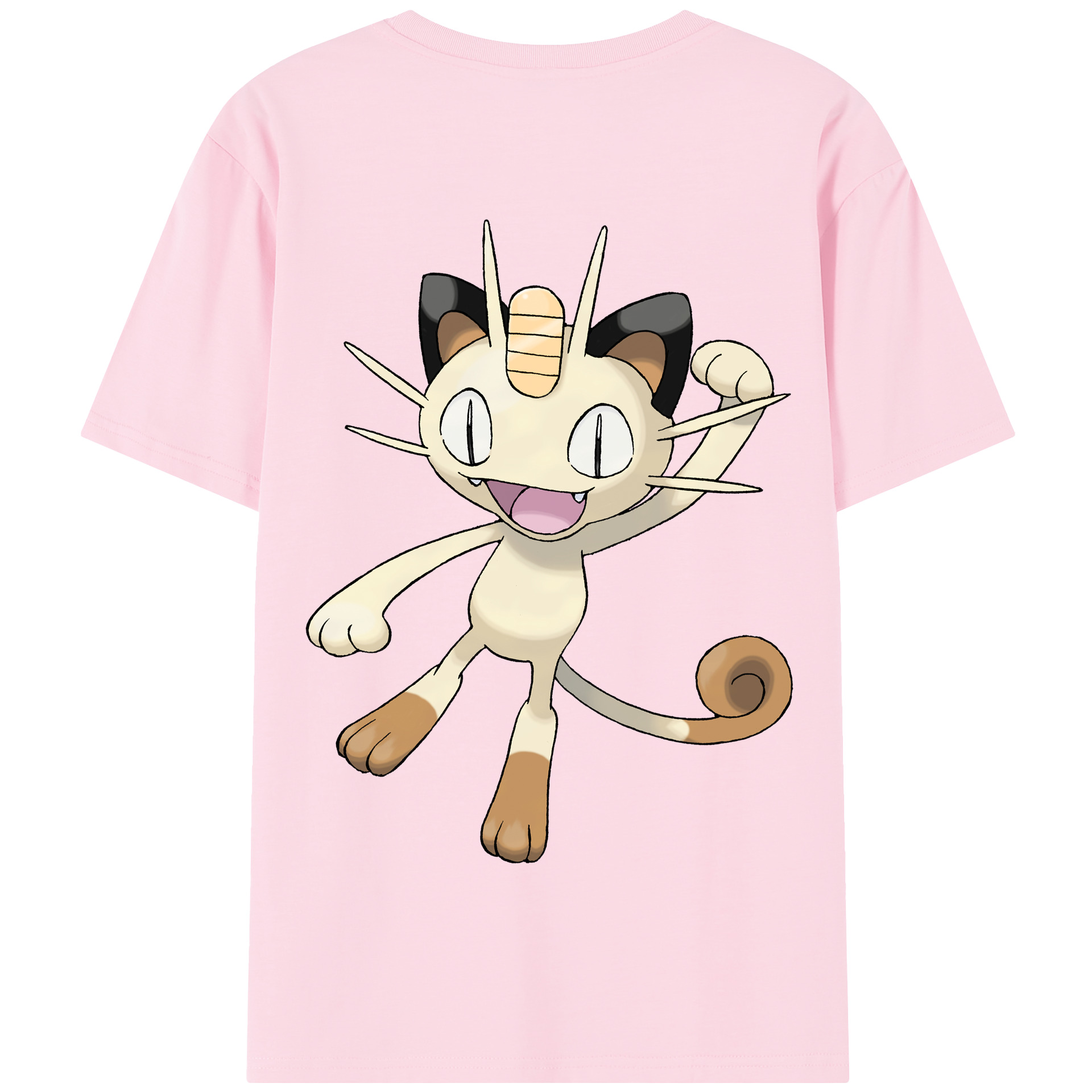 （画像用） ポケットモンスター Pokémon 綿100％半袖Tシャツ（背面プリント）