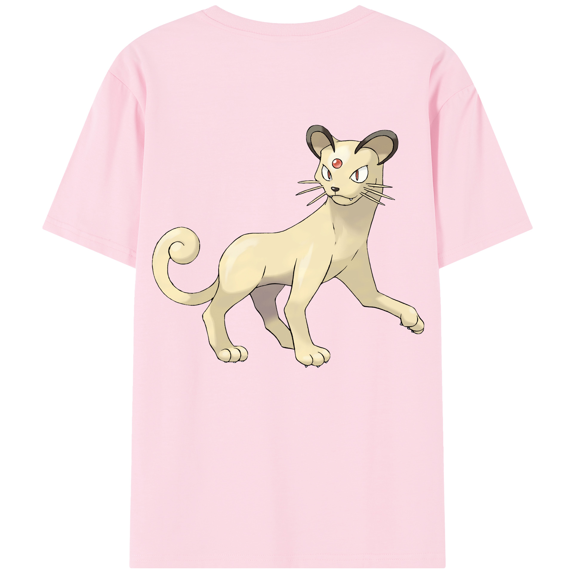 （画像用） ポケットモンスター Pokémon 綿100％半袖Tシャツ（背面プリント）