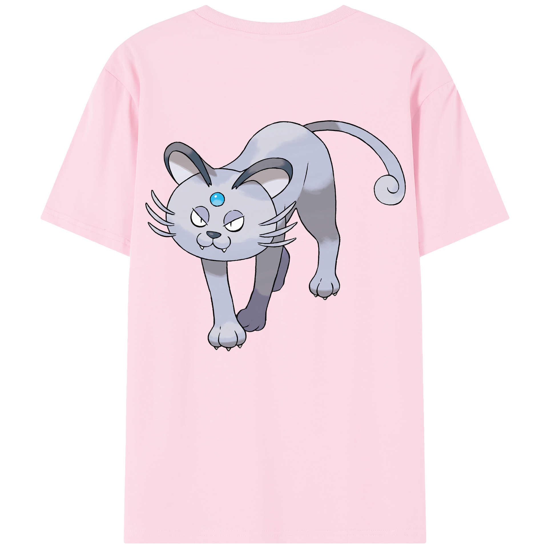 （画像用） ポケットモンスター Pokémon 綿100％半袖Tシャツ（背面プリント）