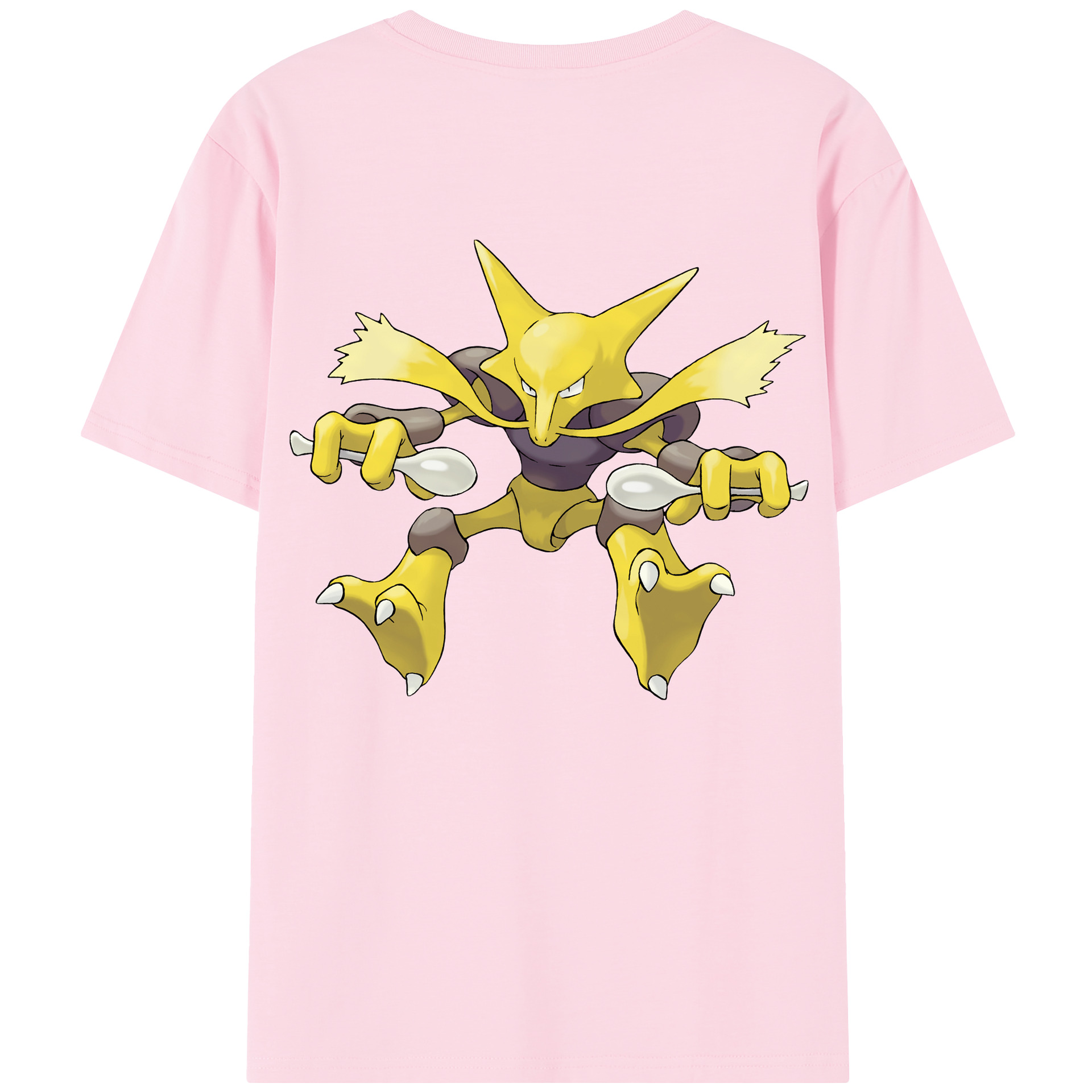 （画像用） ポケットモンスター Pokémon 綿100％半袖Tシャツ（背面プリント）