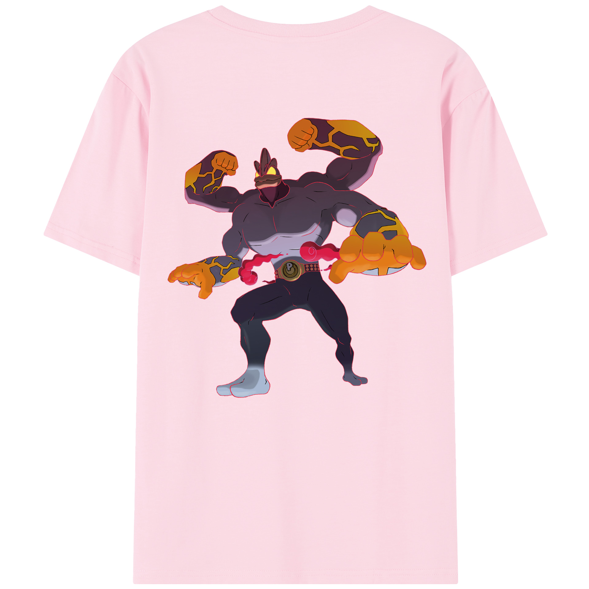 （画像用） ポケットモンスター Pokémon 綿100％半袖Tシャツ（背面プリント）