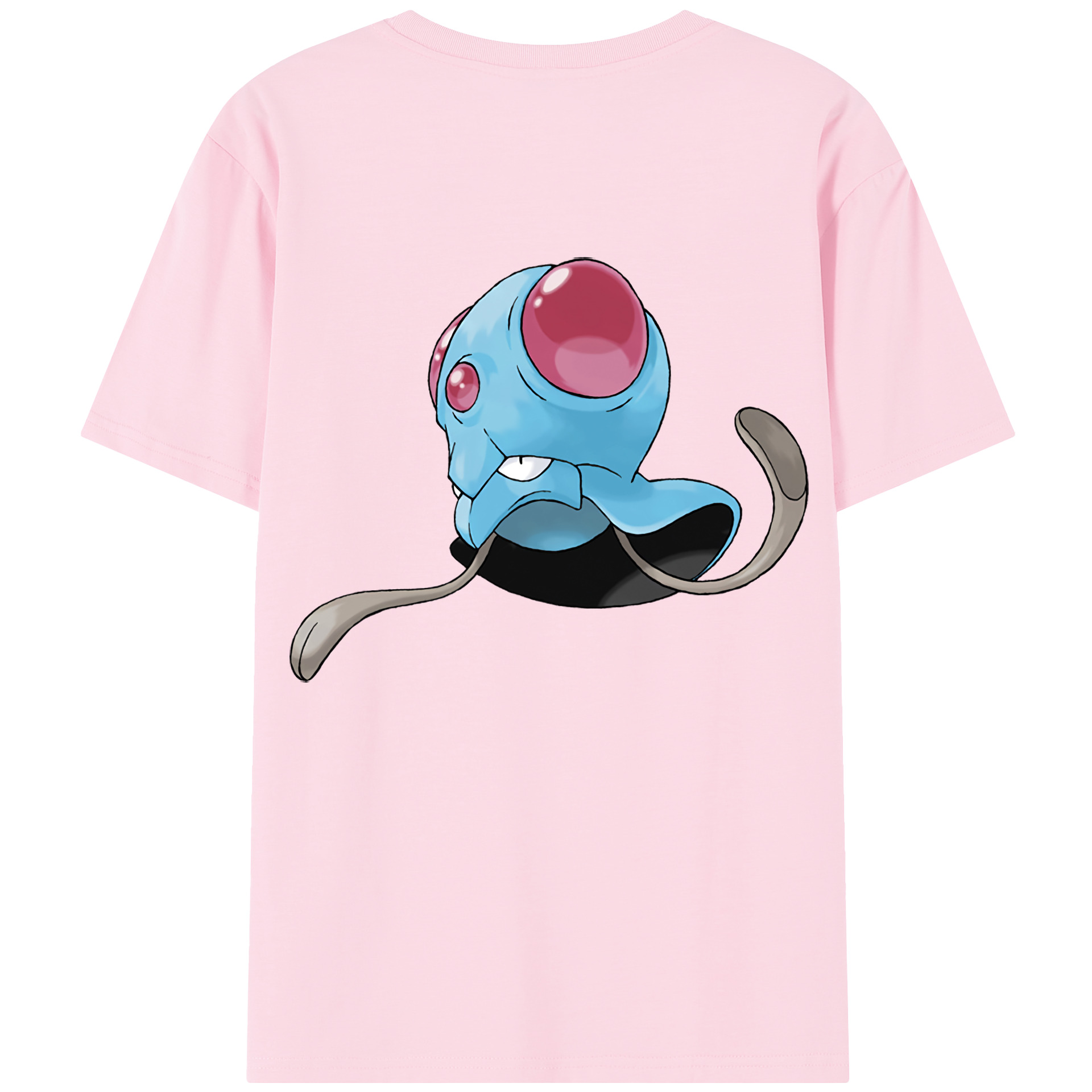 （画像用） ポケットモンスター Pokémon 綿100％半袖Tシャツ（背面プリント）