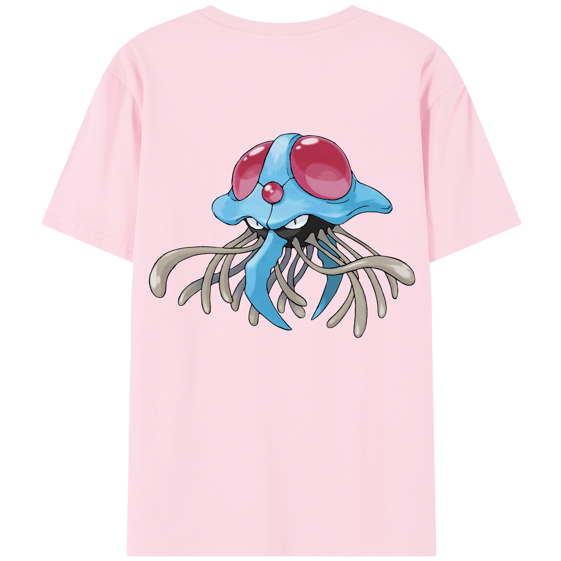 （画像用） ポケットモンスター Pokémon 綿100％半袖Tシャツ（背面プリント）