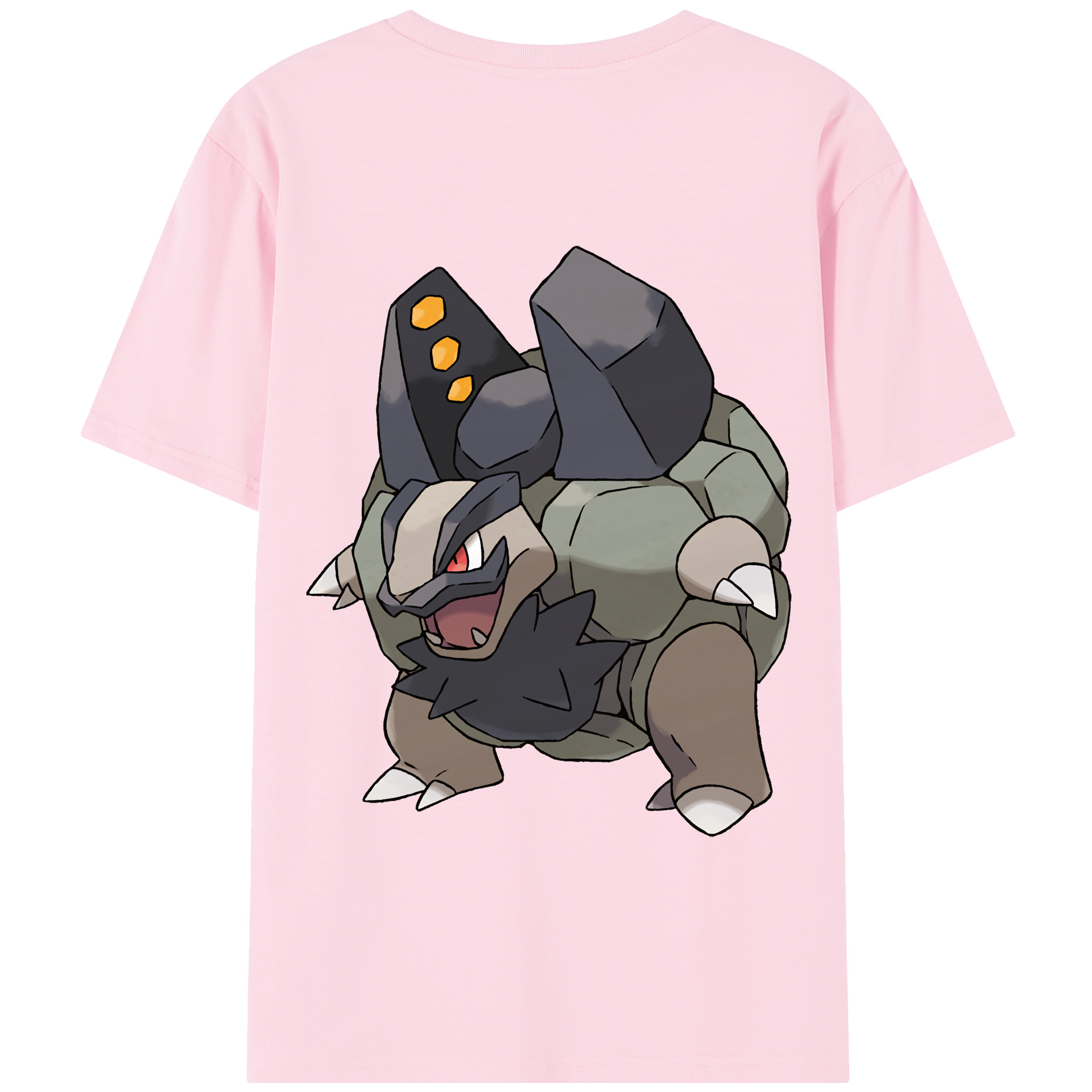 （画像用） ポケットモンスター Pokémon 綿100％半袖Tシャツ（背面プリント）