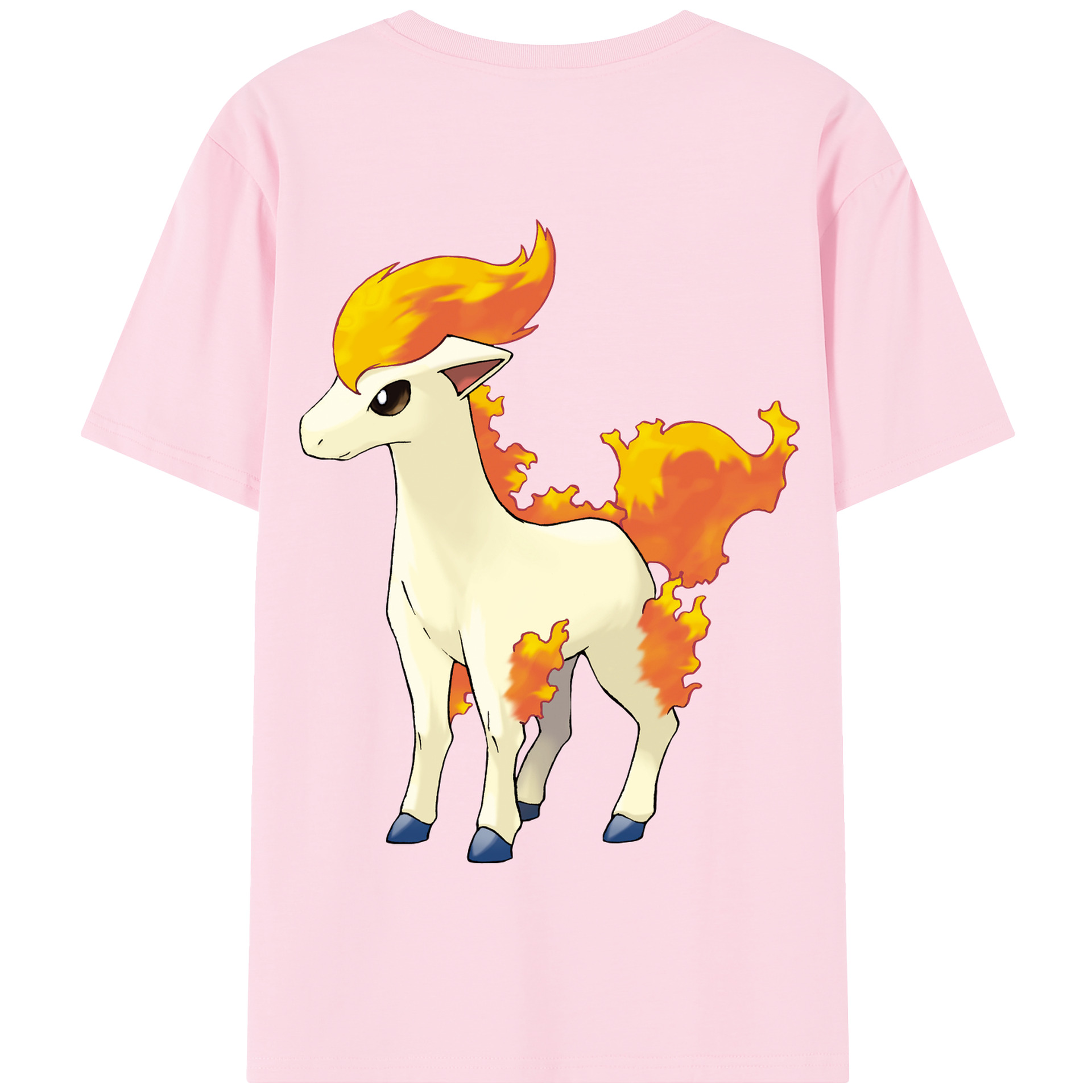 （画像用） ポケットモンスター Pokémon 綿100％半袖Tシャツ（背面プリント）