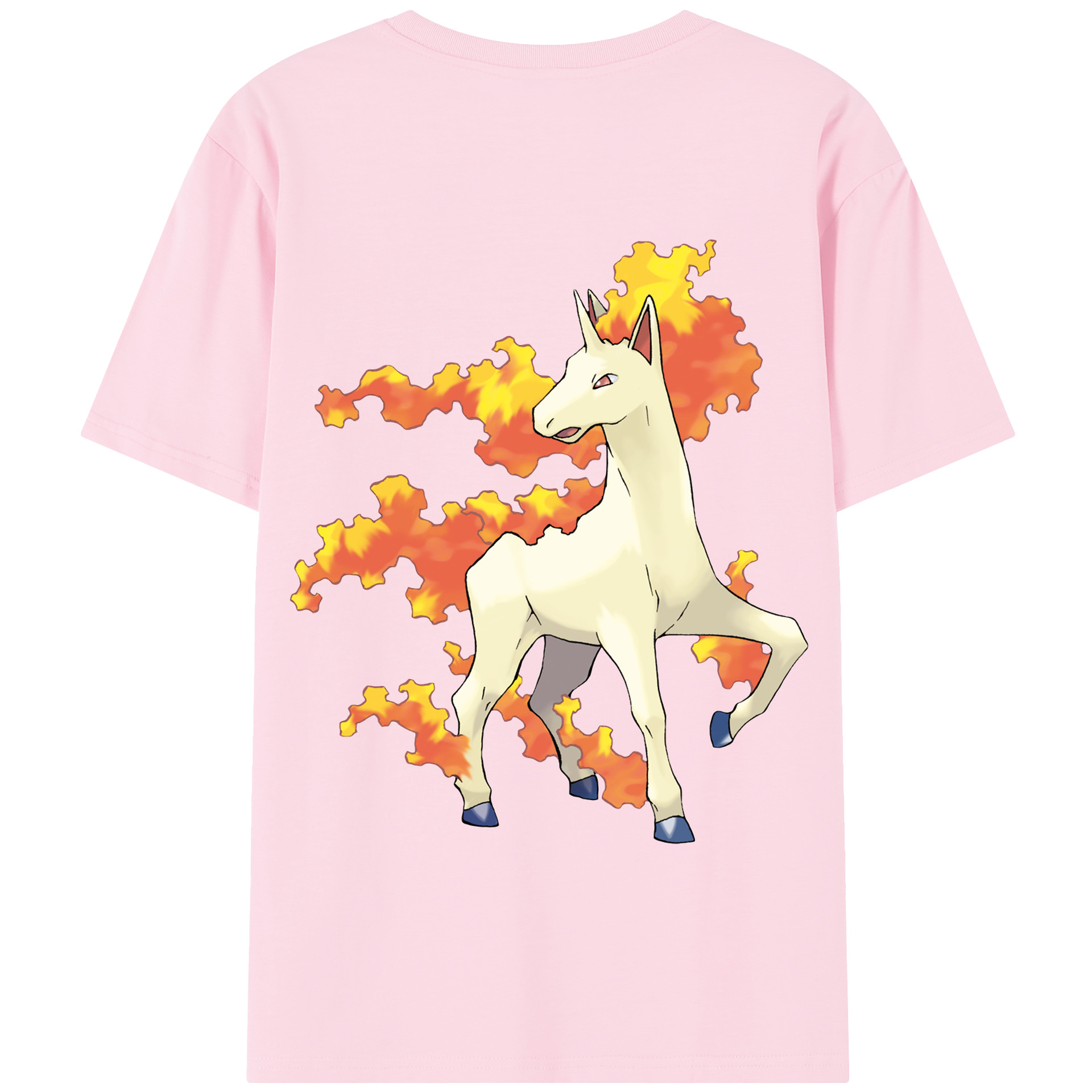 （画像用） ポケットモンスター Pokémon 綿100％半袖Tシャツ（背面プリント）