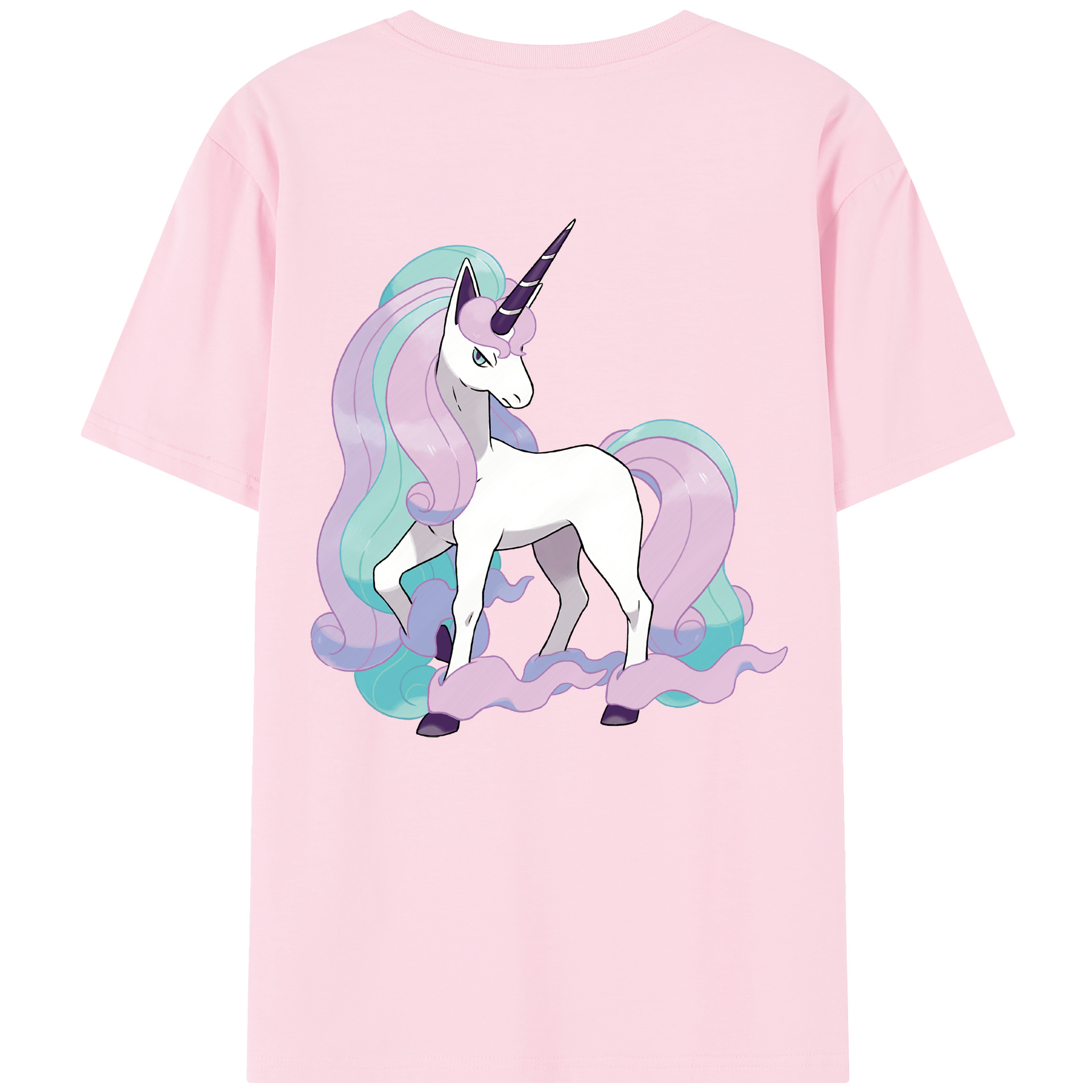 （画像用） ポケットモンスター Pokémon 綿100％半袖Tシャツ（背面プリント）