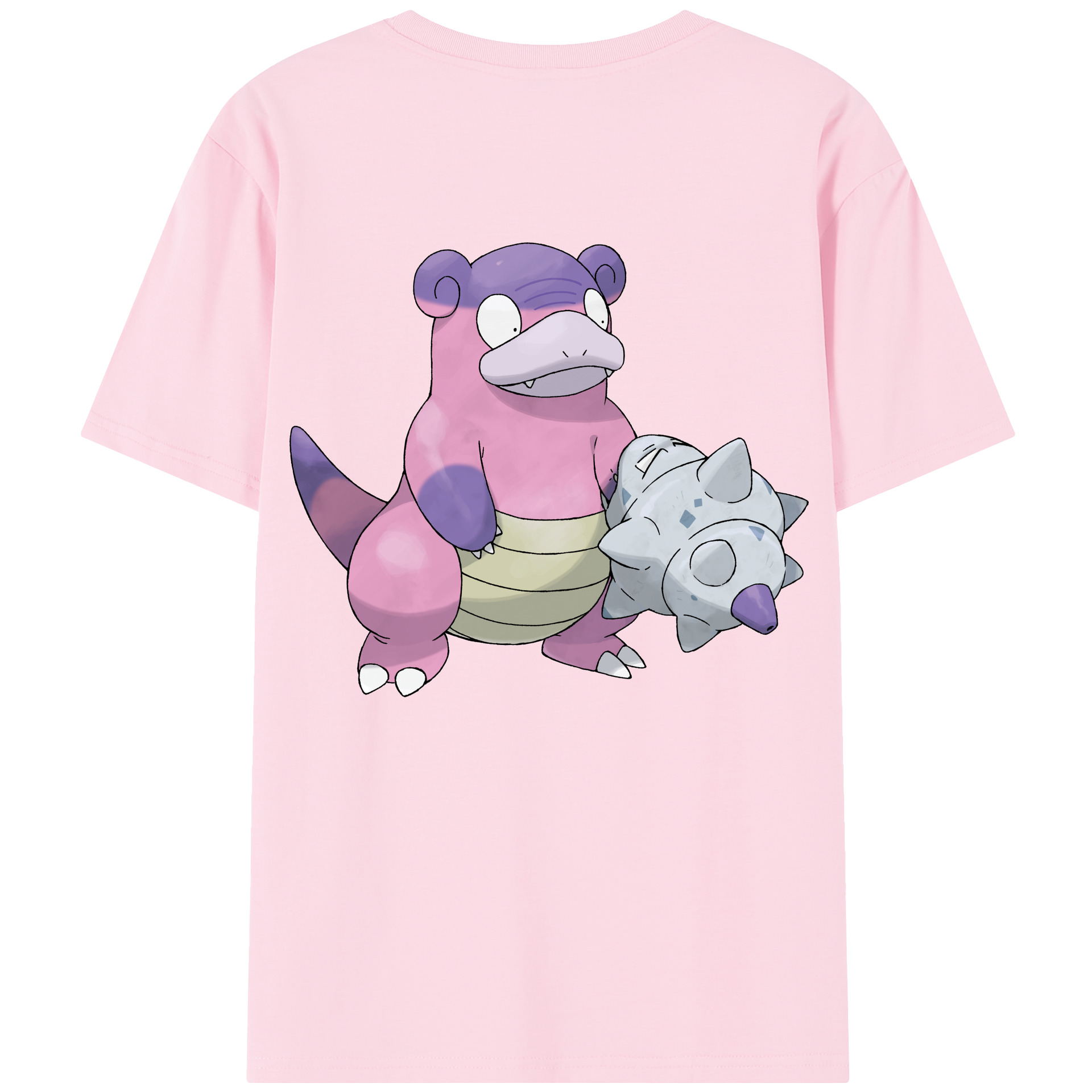 （画像用） ポケットモンスター Pokémon 綿100％半袖Tシャツ（背面プリント）