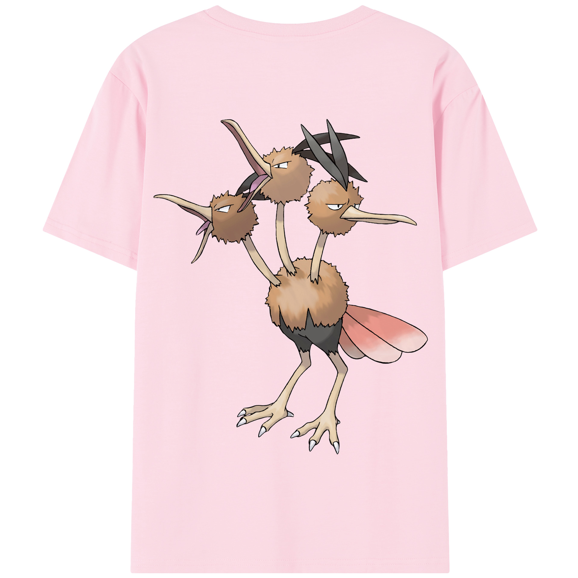 （画像用） ポケットモンスター Pokémon 綿100％半袖Tシャツ（背面プリント）