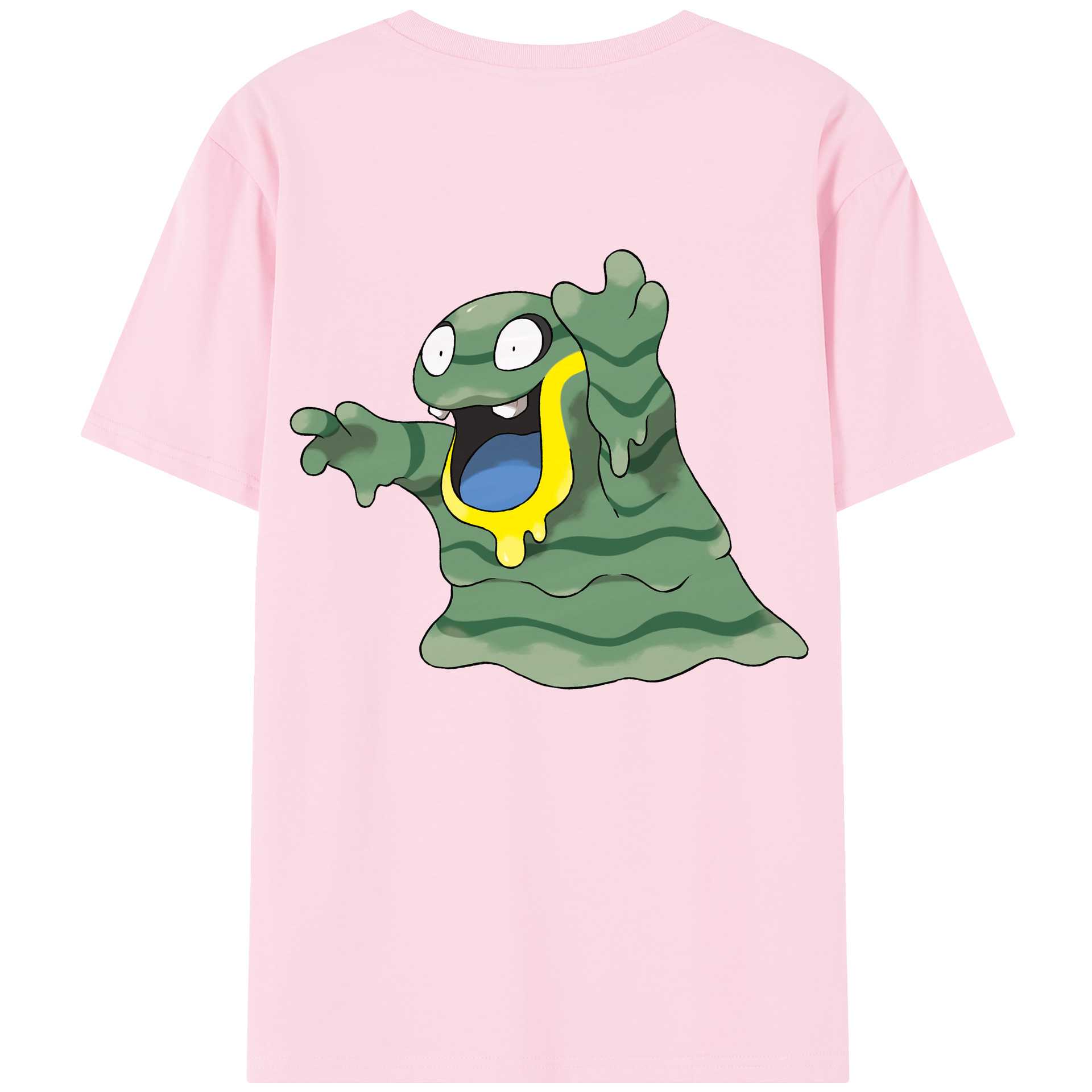 （画像用） ポケットモンスター Pokémon 綿100％半袖Tシャツ（背面プリント）
