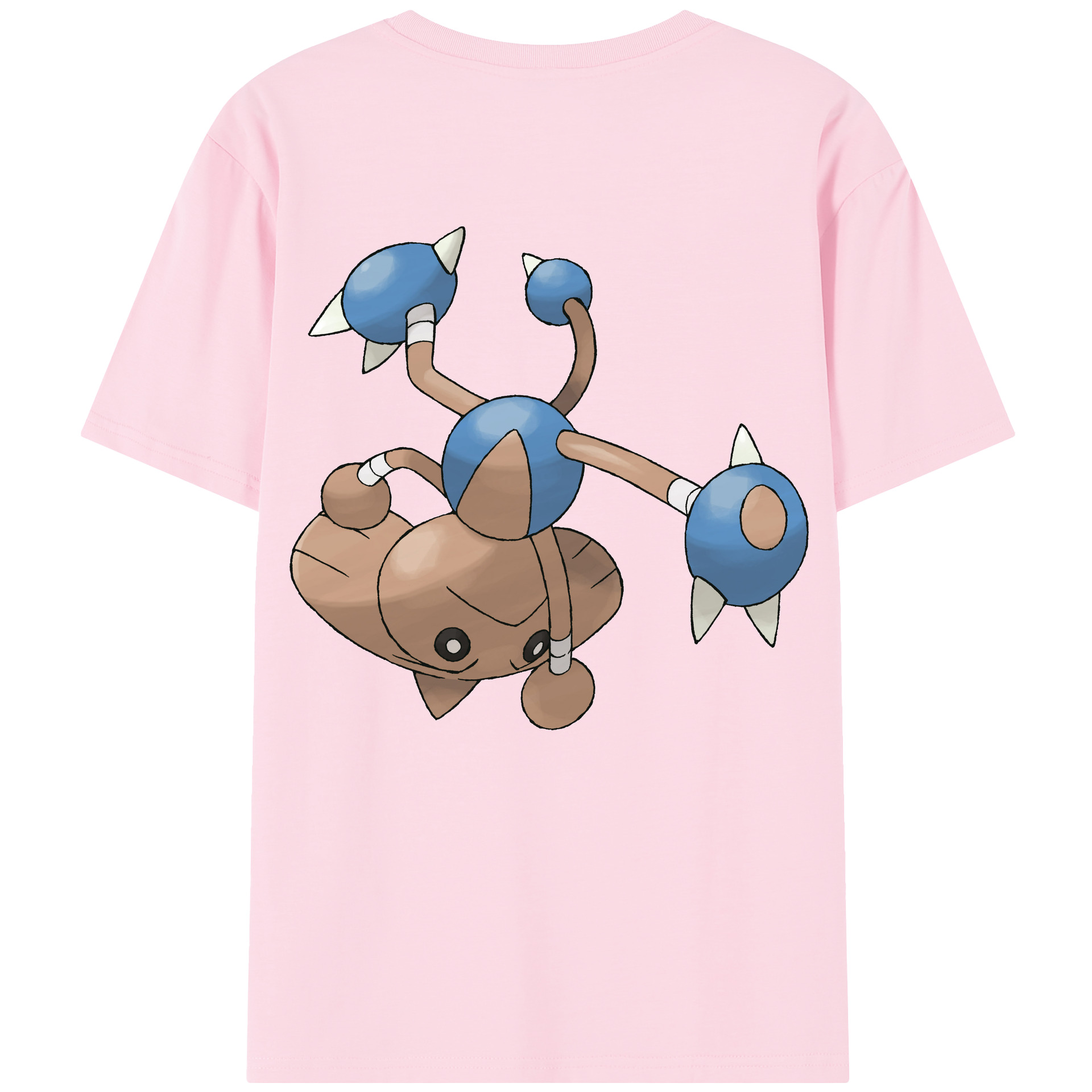 （画像用） ポケットモンスター Pokémon 綿100％半袖Tシャツ（背面プリント）