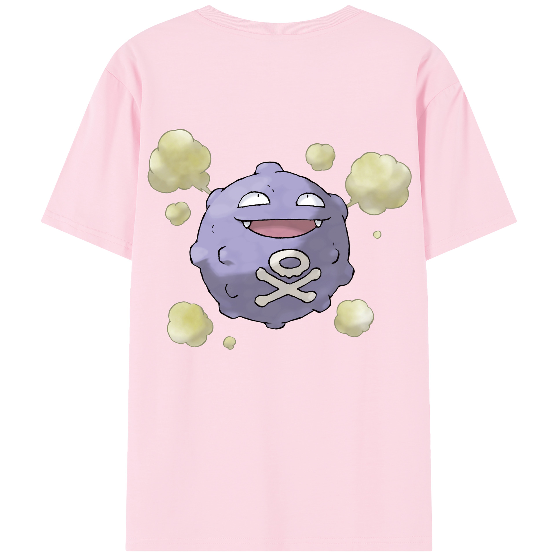 （画像用） ポケットモンスター Pokémon 綿100％半袖Tシャツ（背面プリント）