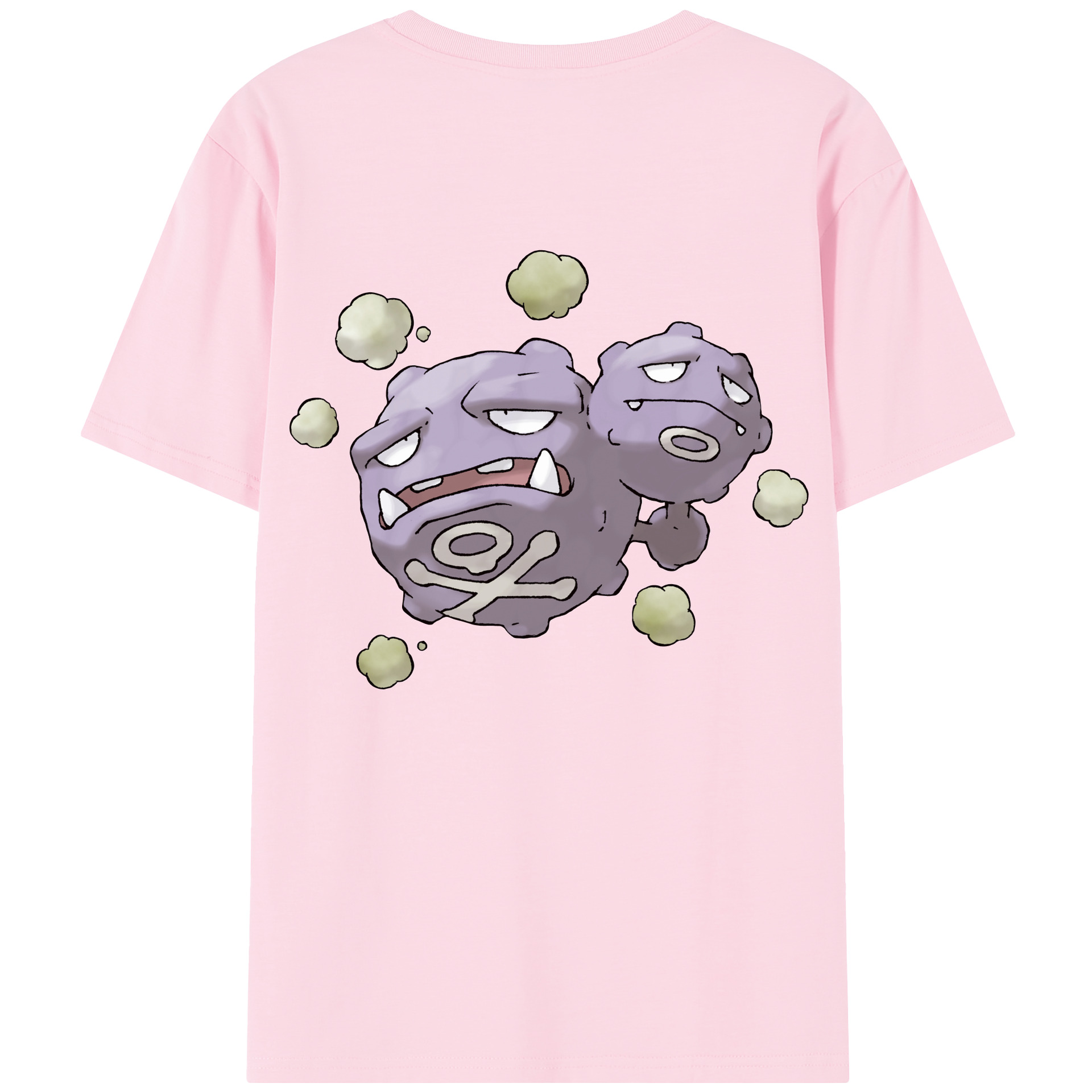 （画像用） ポケットモンスター Pokémon 綿100％半袖Tシャツ（背面プリント）