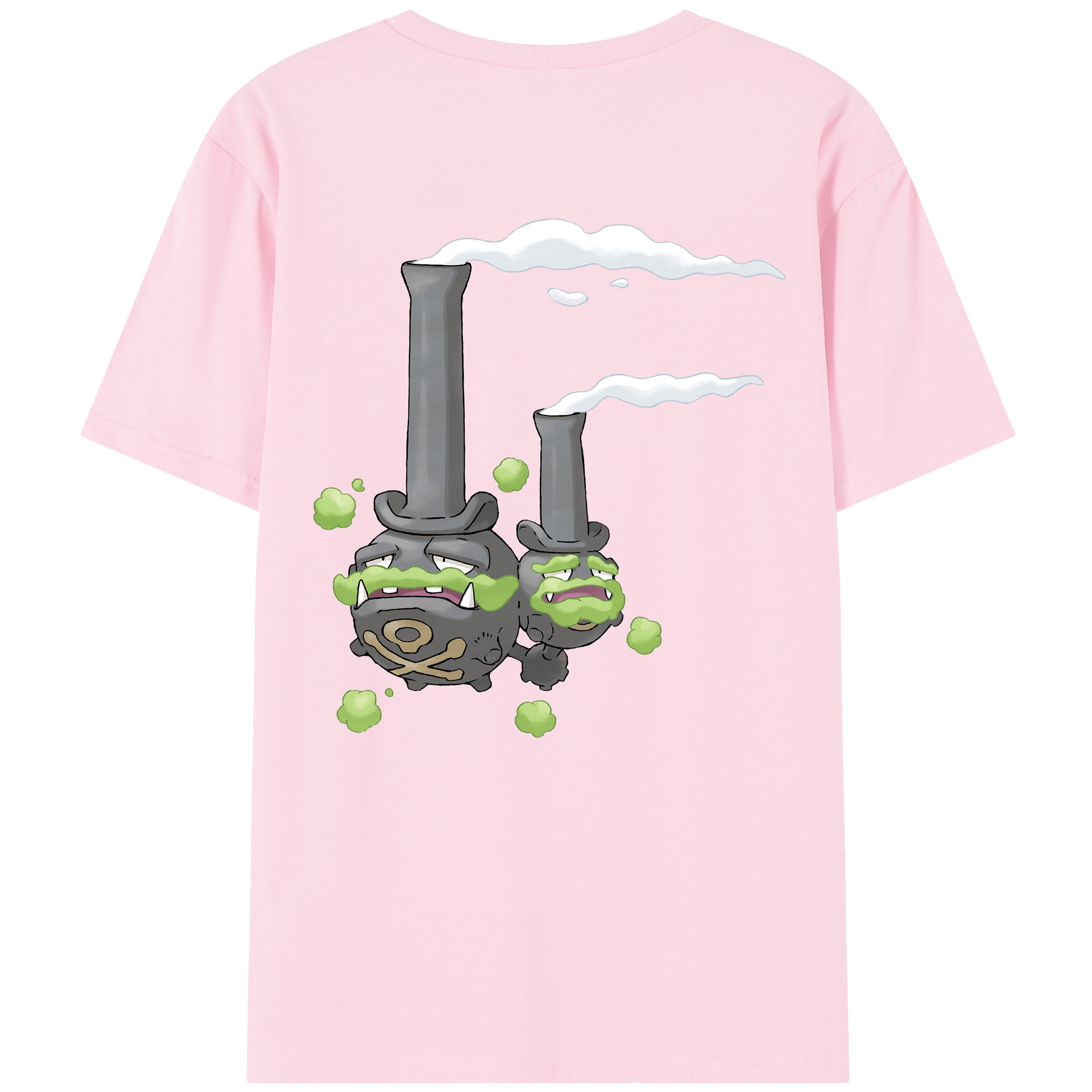 （画像用） ポケットモンスター Pokémon 綿100％半袖Tシャツ（背面プリント）