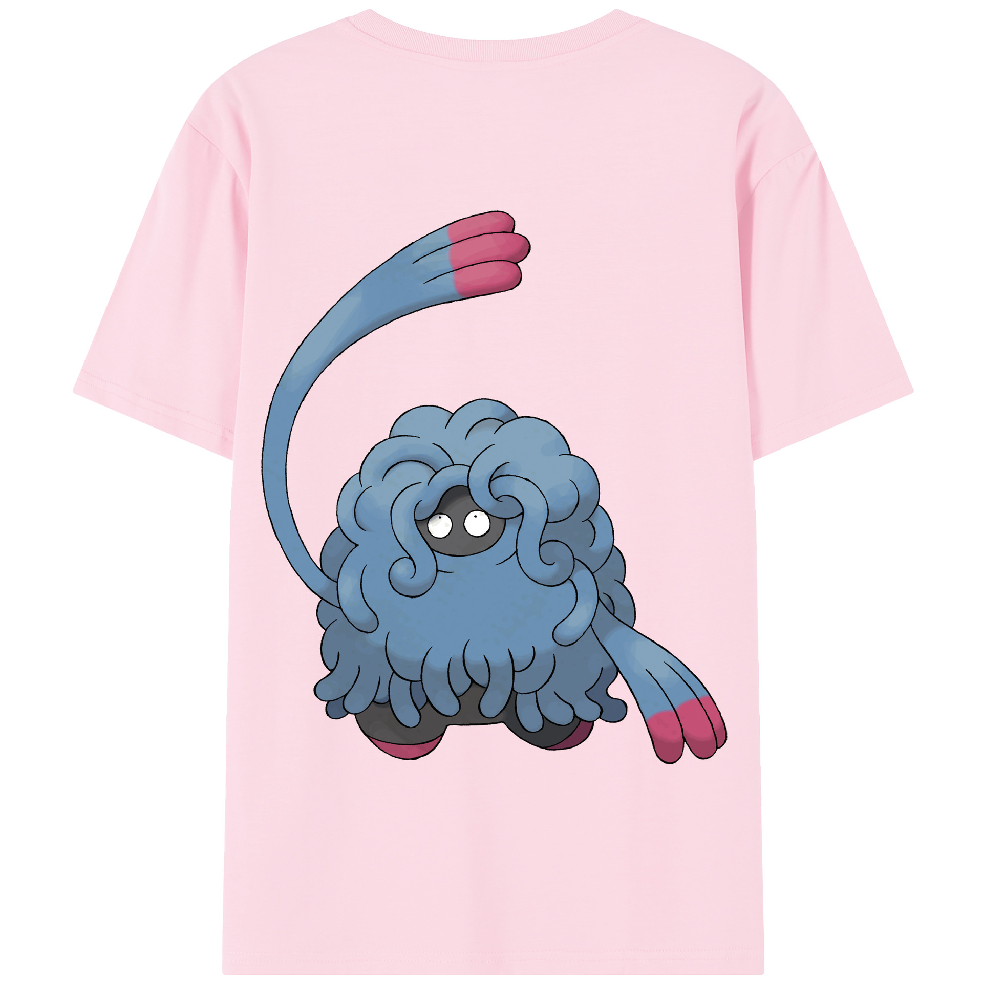 （画像用） ポケットモンスター Pokémon 綿100％半袖Tシャツ（背面プリント）