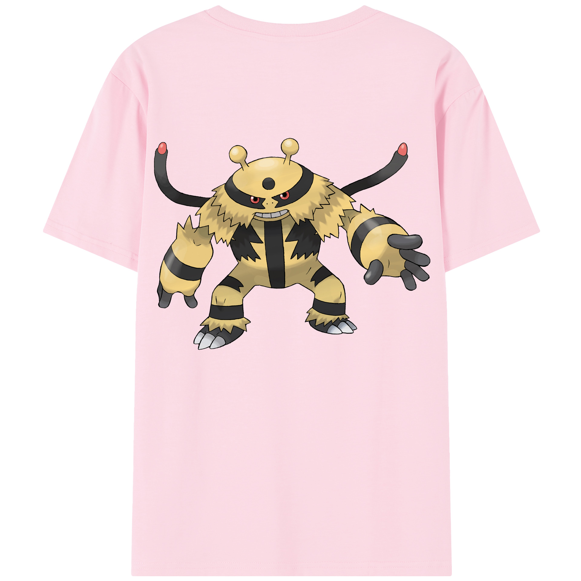 （画像用） ポケットモンスター Pokémon 綿100％半袖Tシャツ（背面プリント）