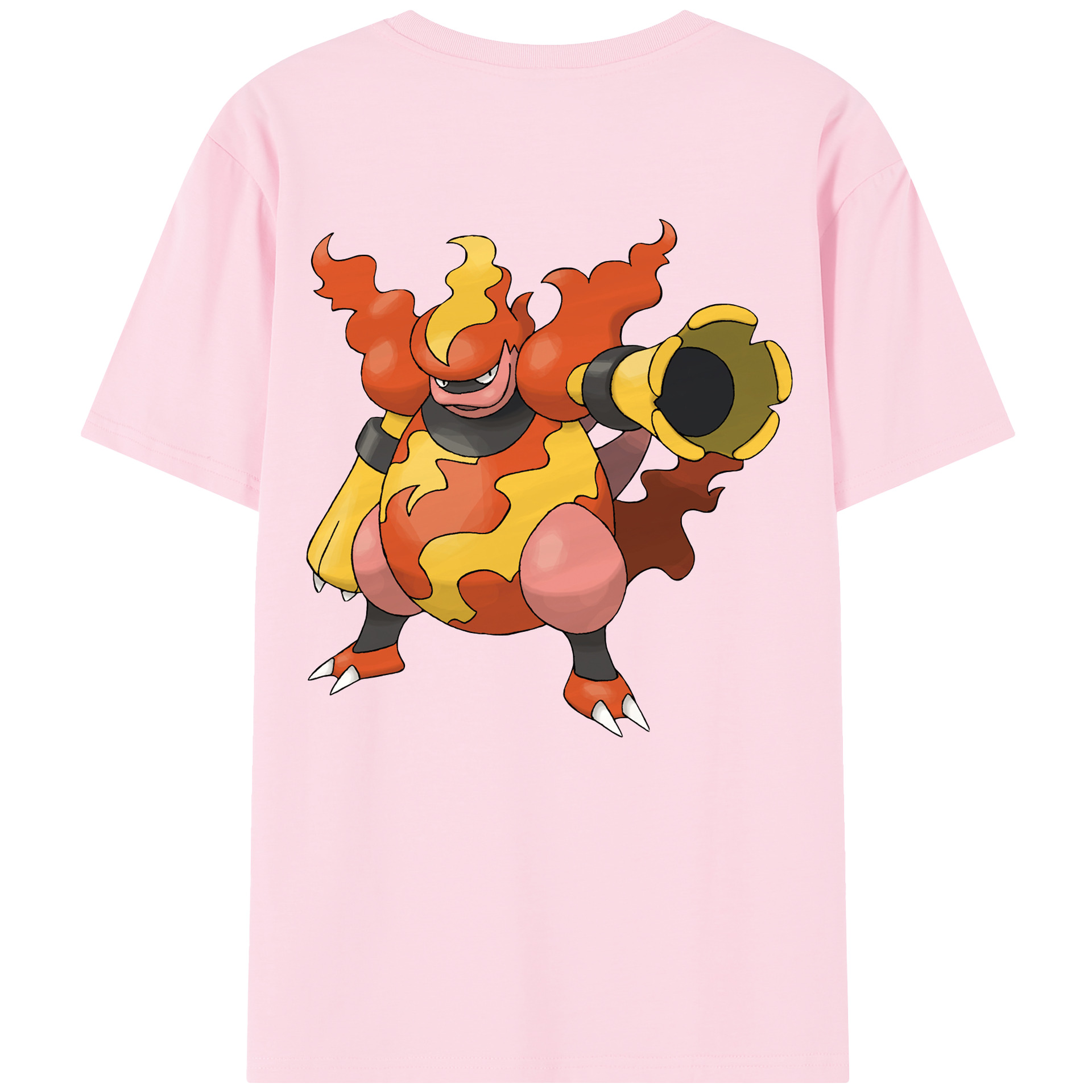 （画像用） ポケットモンスター Pokémon 綿100％半袖Tシャツ（背面プリント）