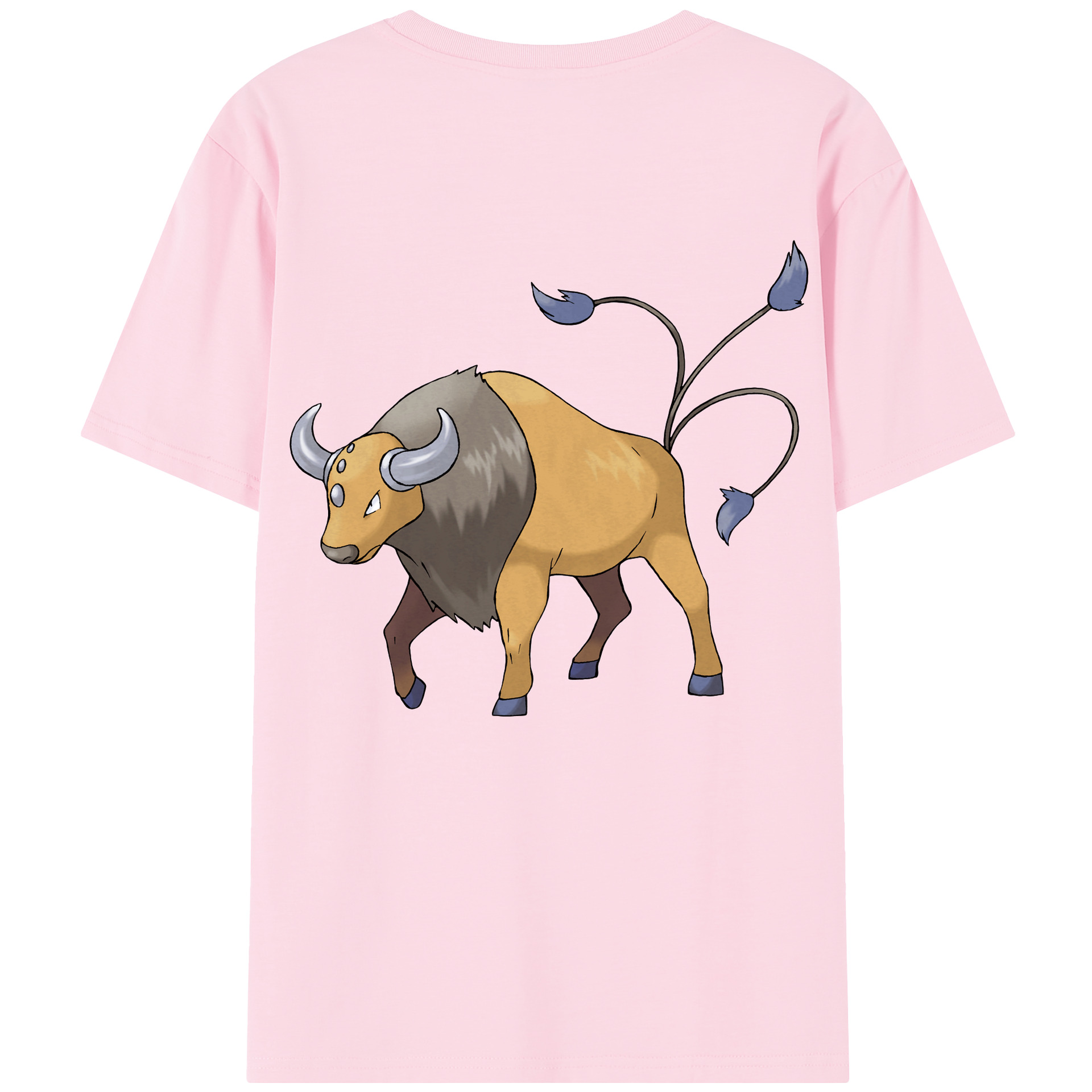（画像用） ポケットモンスター Pokémon 綿100％半袖Tシャツ（背面プリント）