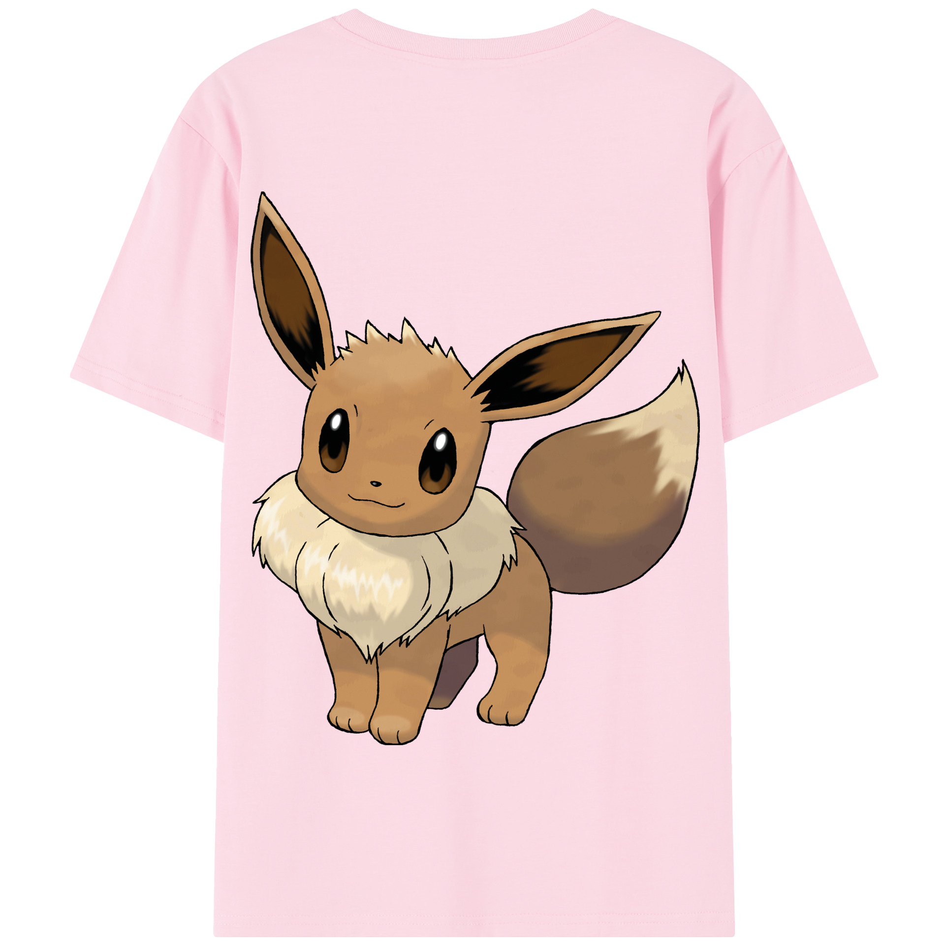（画像用） ポケットモンスター Pokémon 綿100％半袖Tシャツ（背面プリント）