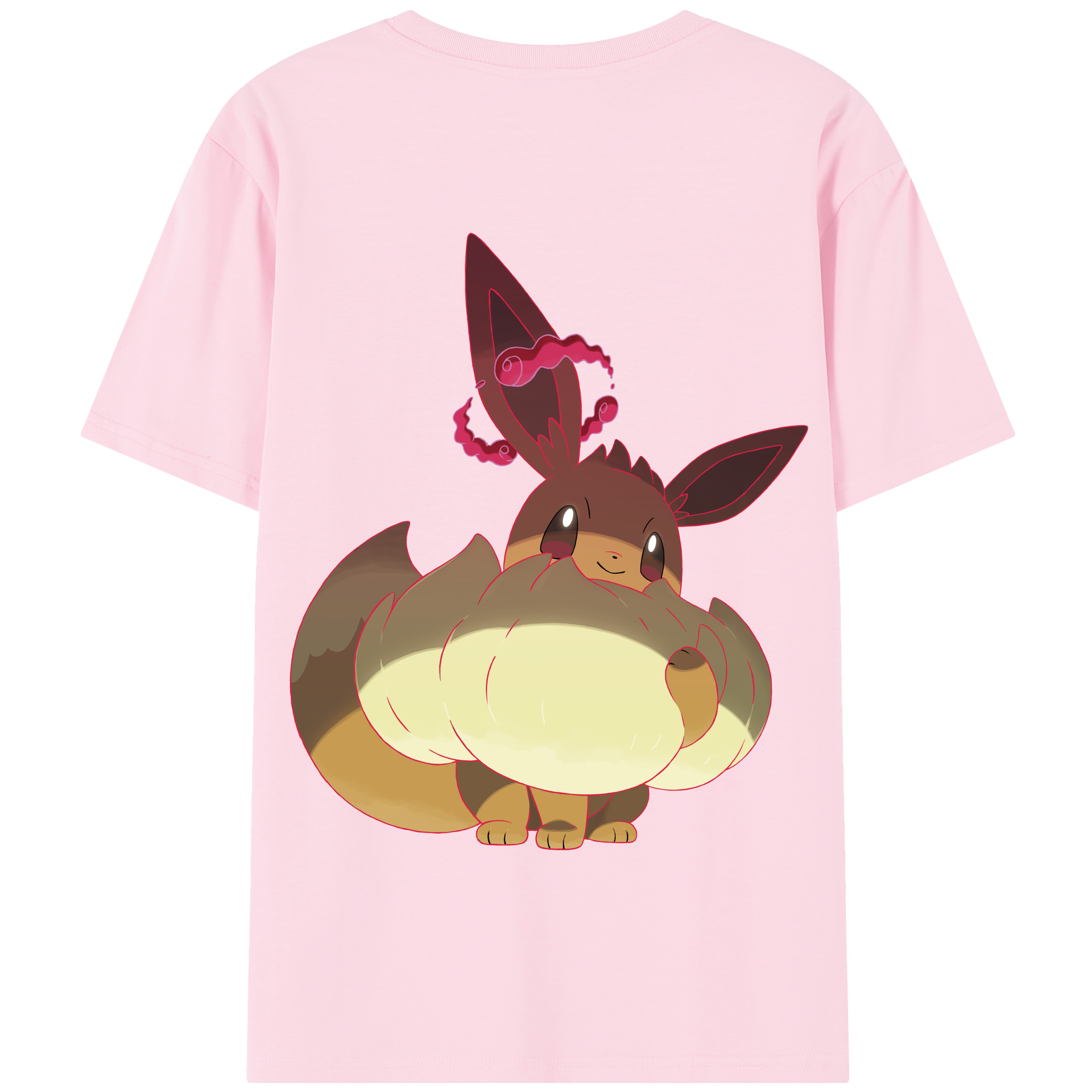 （画像用） ポケットモンスター Pokémon 綿100％半袖Tシャツ（背面プリント）
