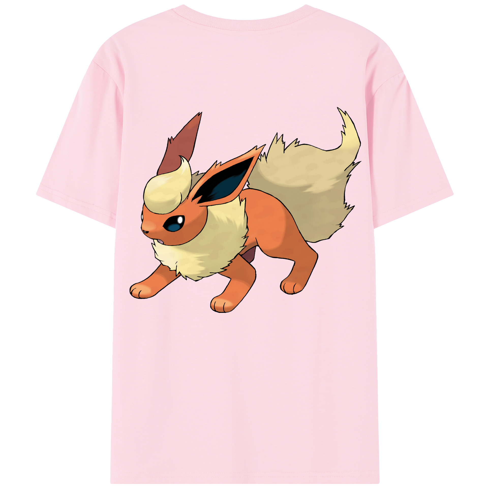 （画像用） ポケットモンスター Pokémon 綿100％半袖Tシャツ（背面プリント）