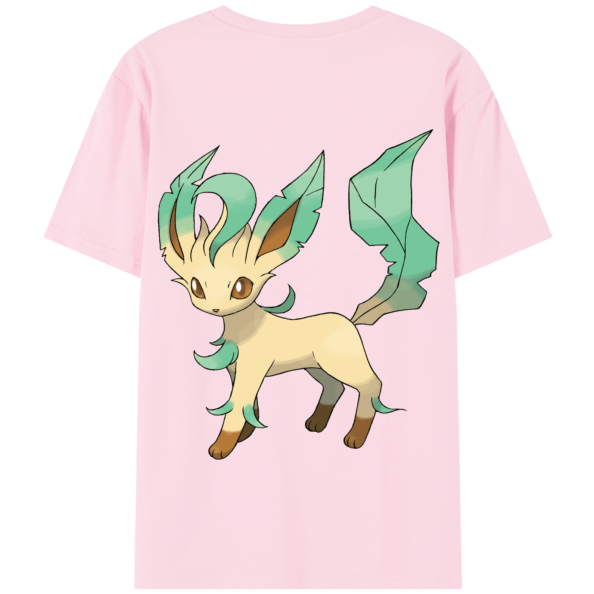 （画像用） ポケットモンスター Pokémon 綿100％半袖Tシャツ（背面プリント）