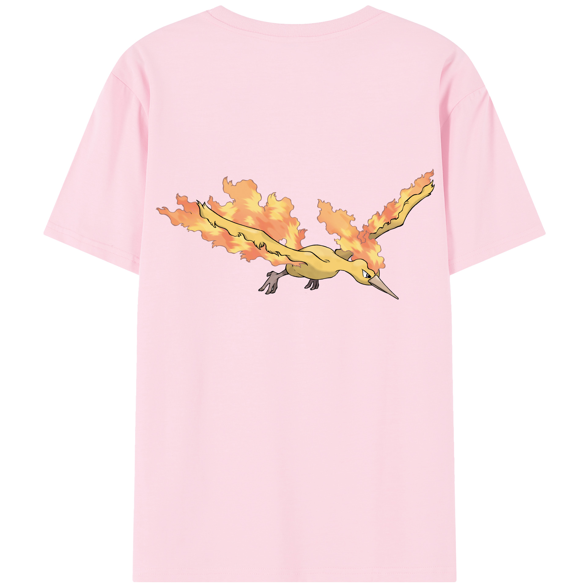 （画像用） ポケットモンスター Pokémon 綿100％半袖Tシャツ（背面プリント）