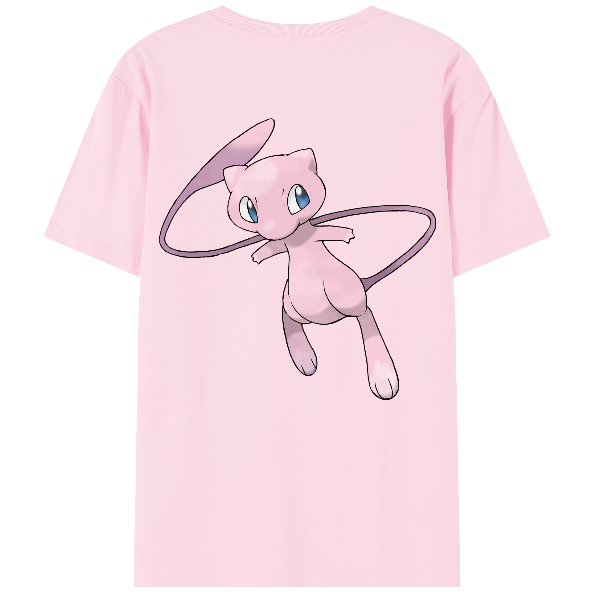 （画像用） ポケットモンスター Pokémon 綿100％半袖Tシャツ（背面プリント）