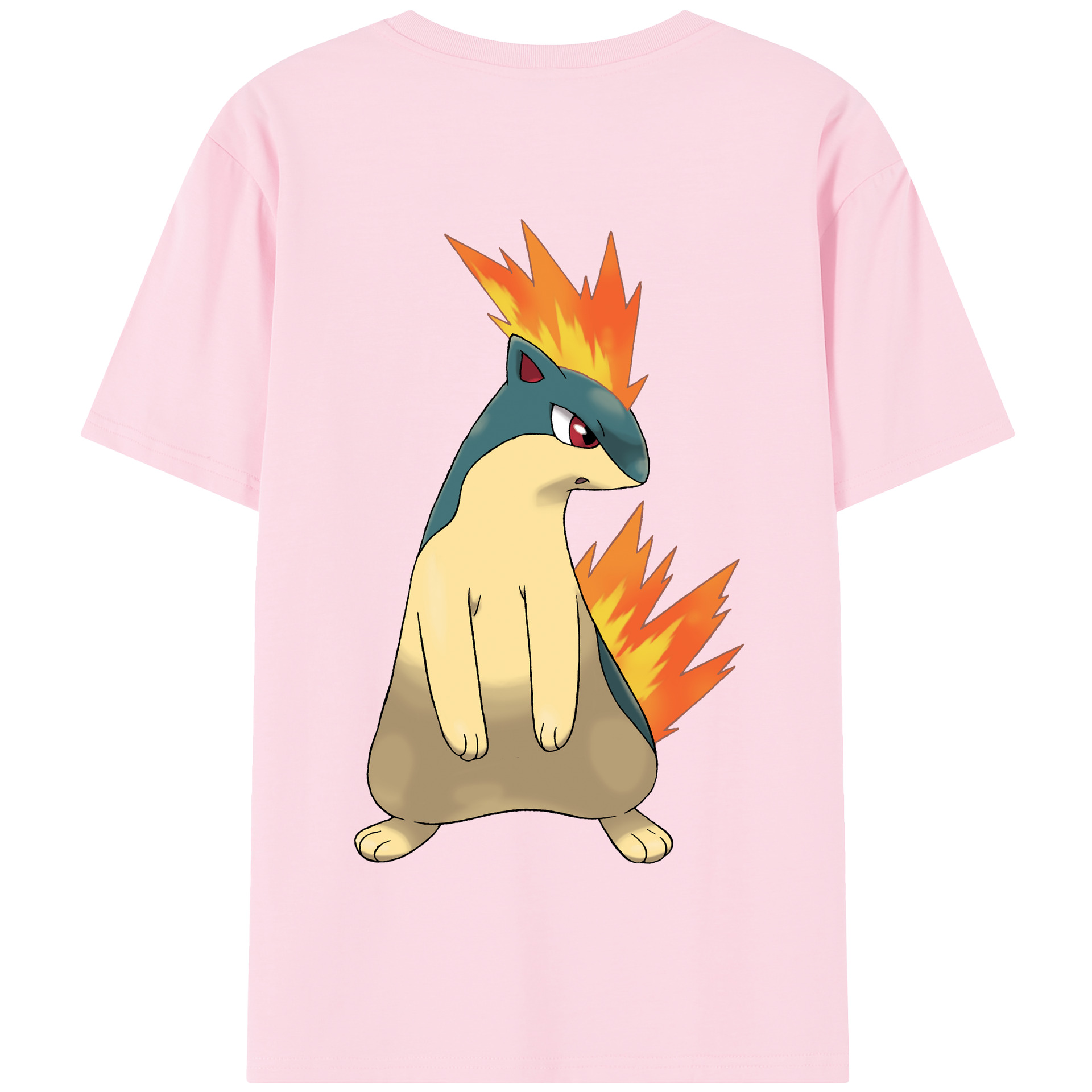 （画像用） ポケットモンスター Pokémon 綿100％半袖Tシャツ（背面プリント）