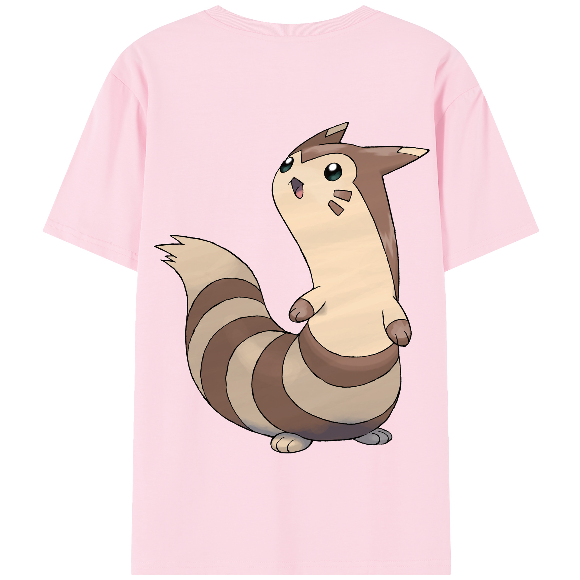 （画像用） ポケットモンスター Pokémon 綿100％半袖Tシャツ（背面プリント）