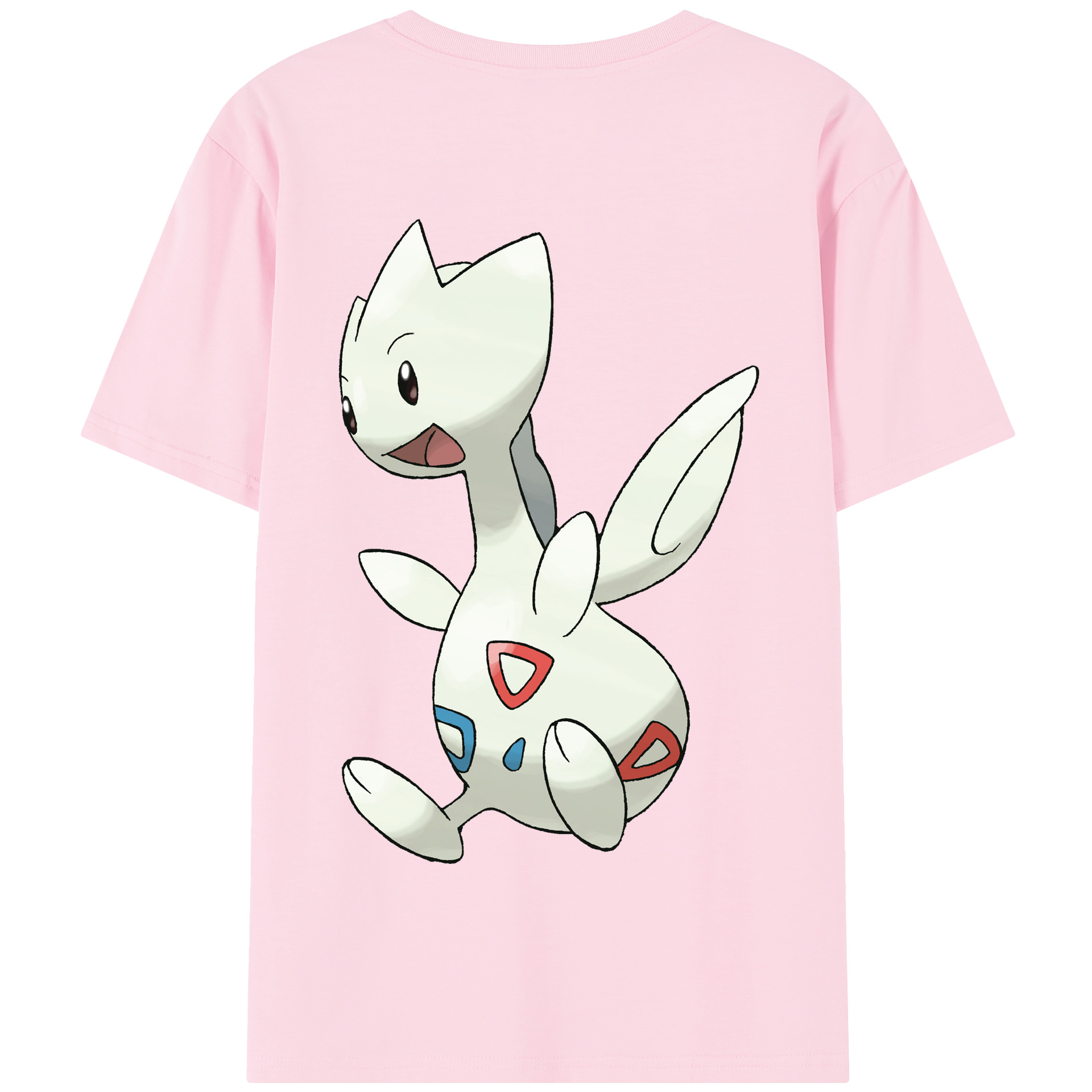 （画像用） ポケットモンスター Pokémon 綿100％半袖Tシャツ（背面プリント）