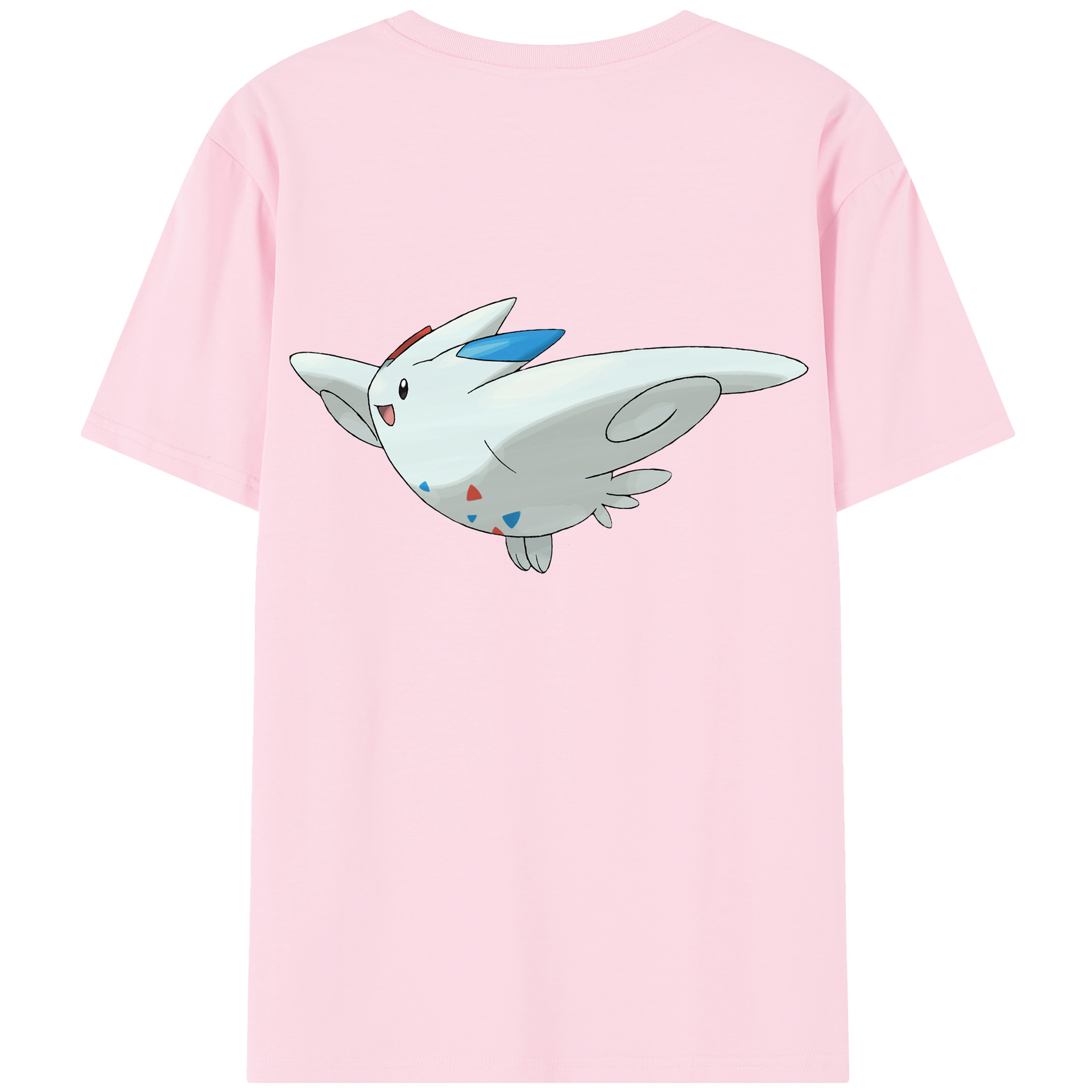（画像用） ポケットモンスター Pokémon 綿100％半袖Tシャツ（背面プリント）