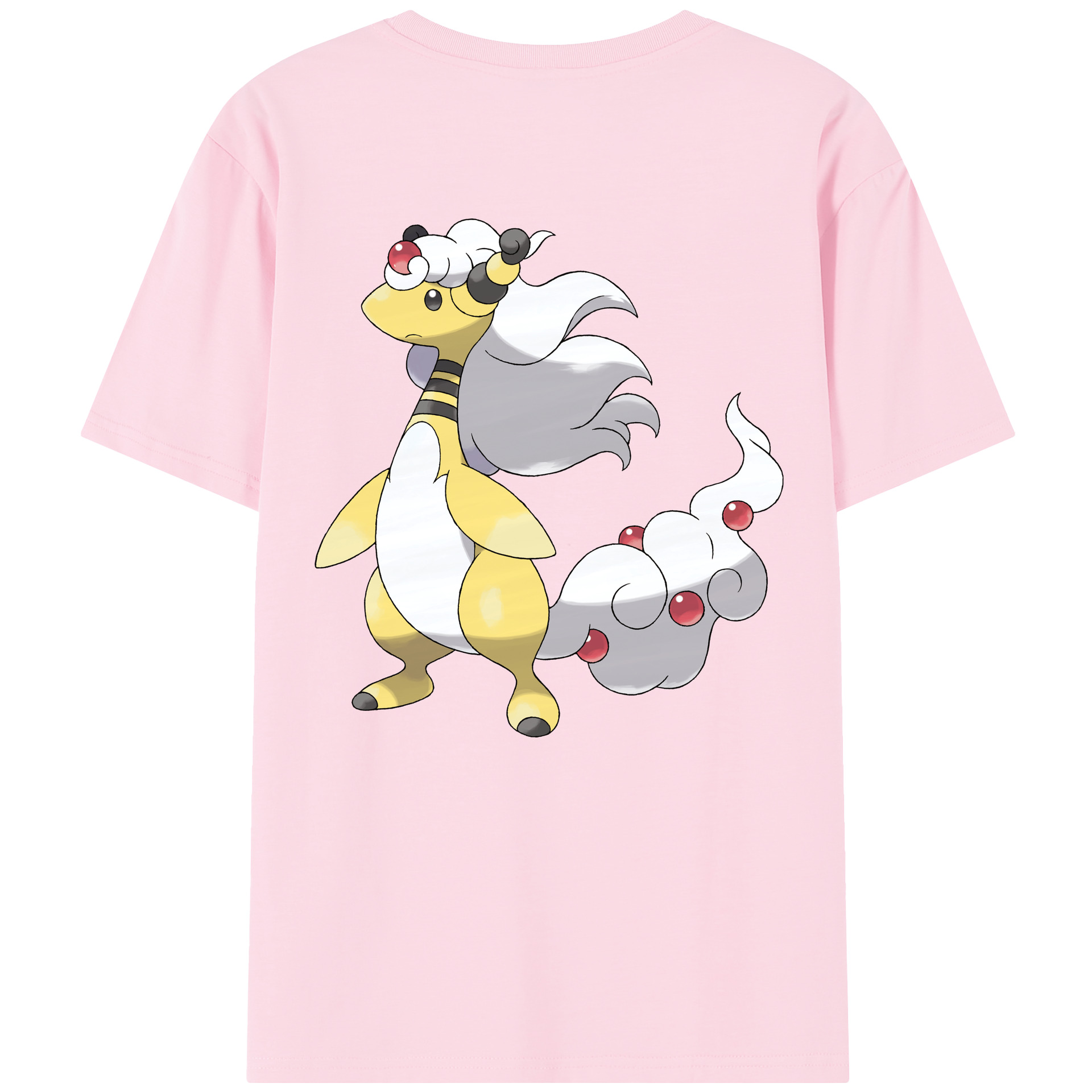（画像用） ポケットモンスター Pokémon 綿100％半袖Tシャツ（背面プリント）