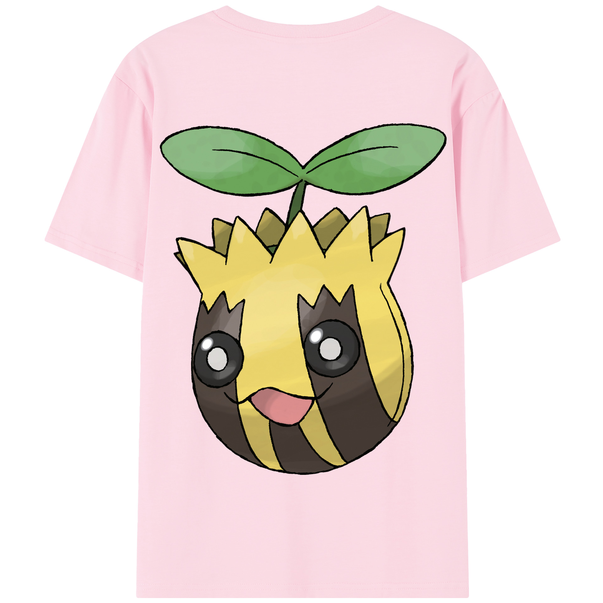 （画像用） ポケットモンスター Pokémon 綿100％半袖Tシャツ（背面プリント）