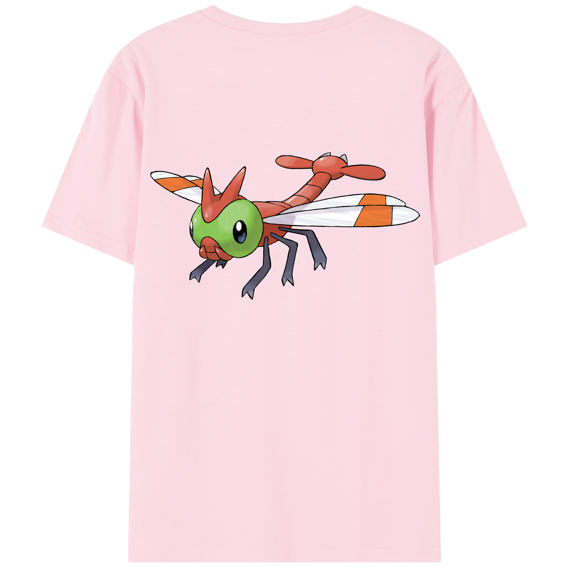 （画像用） ポケットモンスター Pokémon 綿100％半袖Tシャツ（背面プリント）