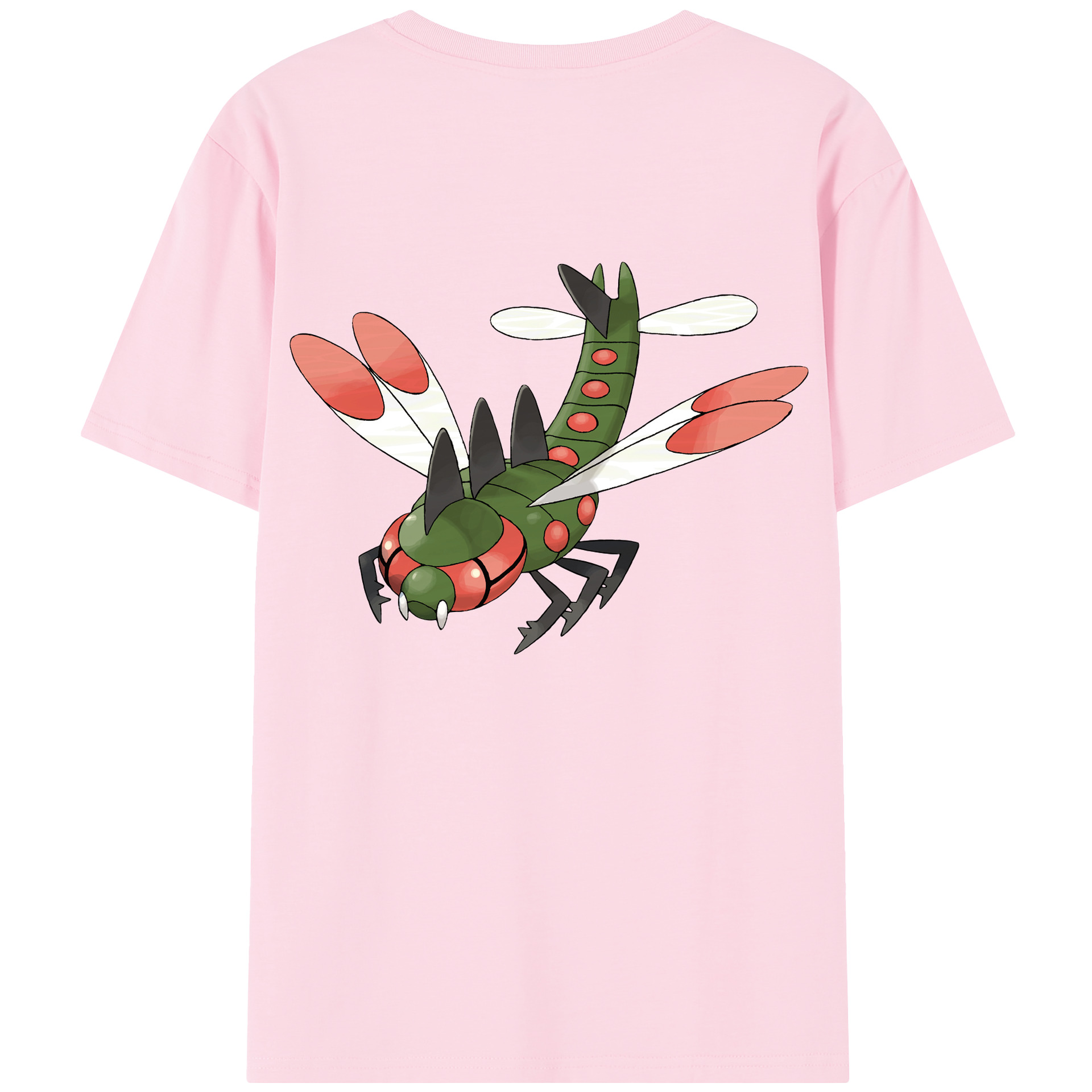 （画像用） ポケットモンスター Pokémon 綿100％半袖Tシャツ（背面プリント）