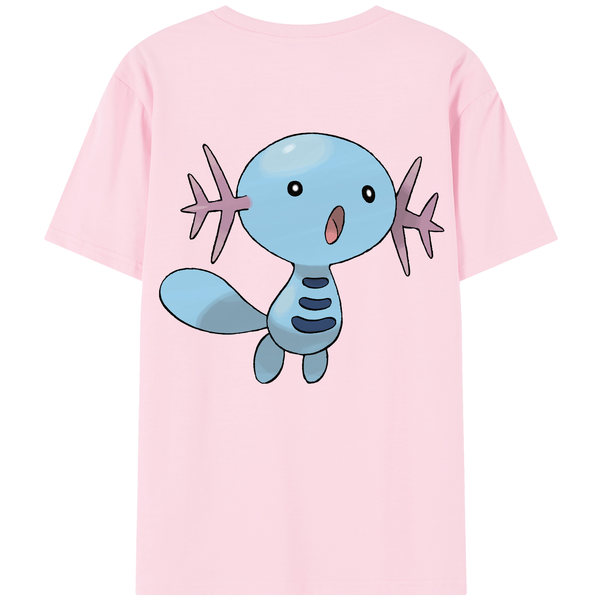 （画像用） ポケットモンスター Pokémon 綿100％半袖Tシャツ（背面プリント）